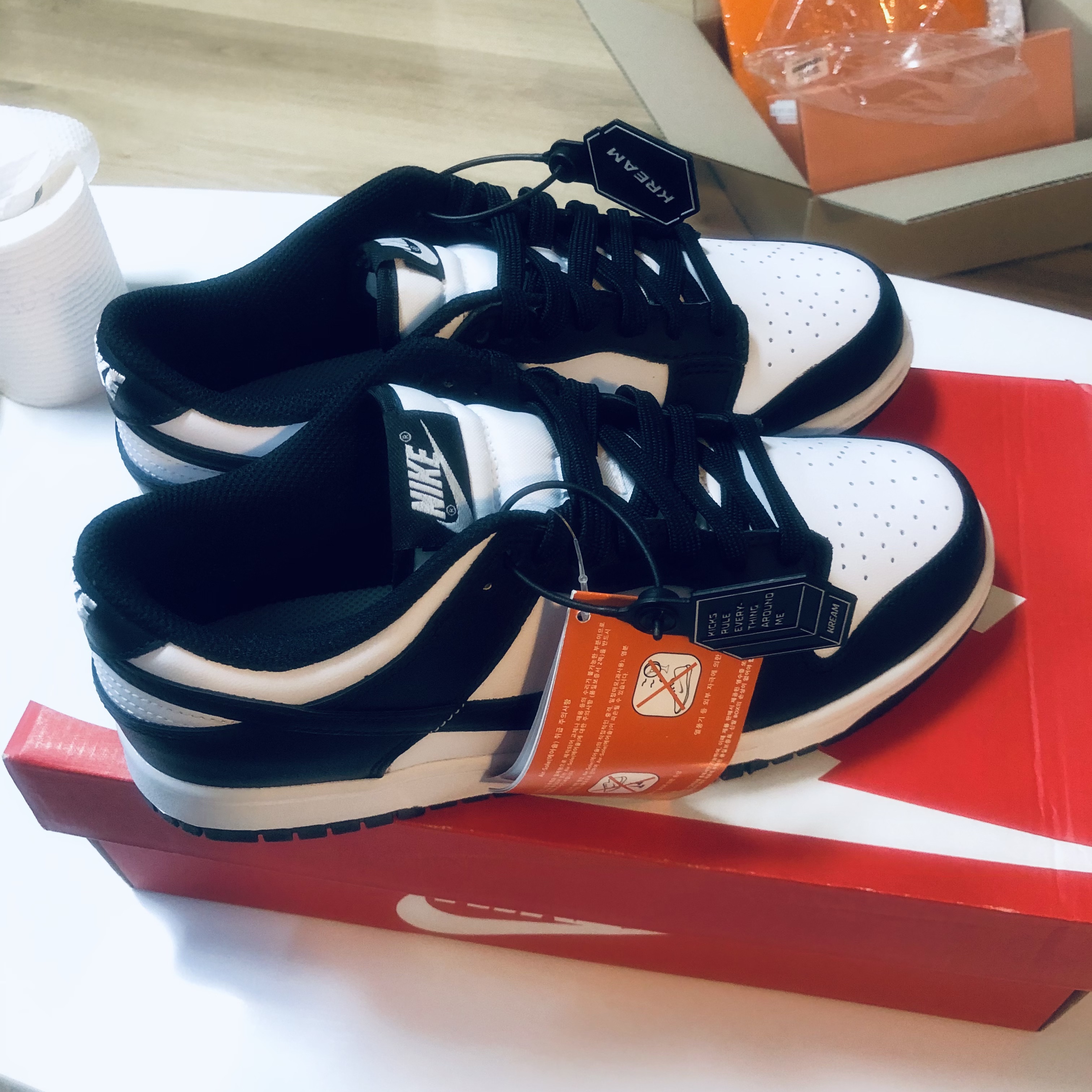 (W) Nike Dunk Low Black, Nike Dunk Low Retro Black 착용 스타일