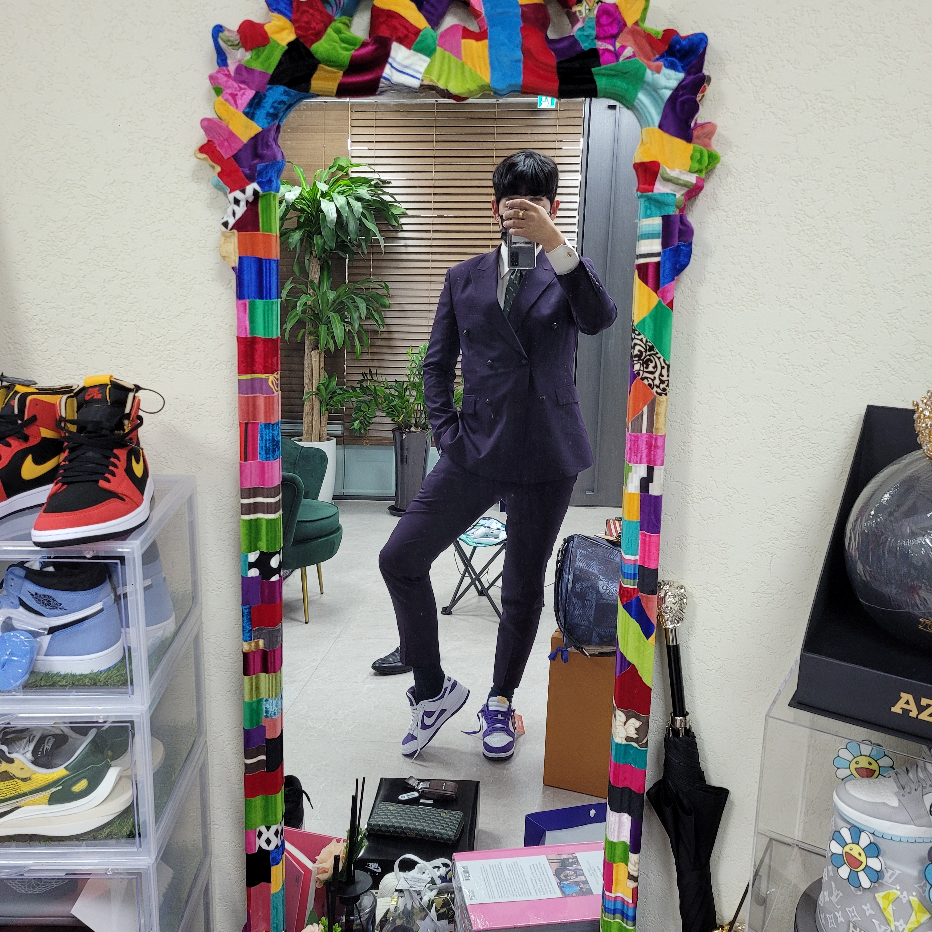 (W) Nike Dunk Low SE Flip 착용 스타일