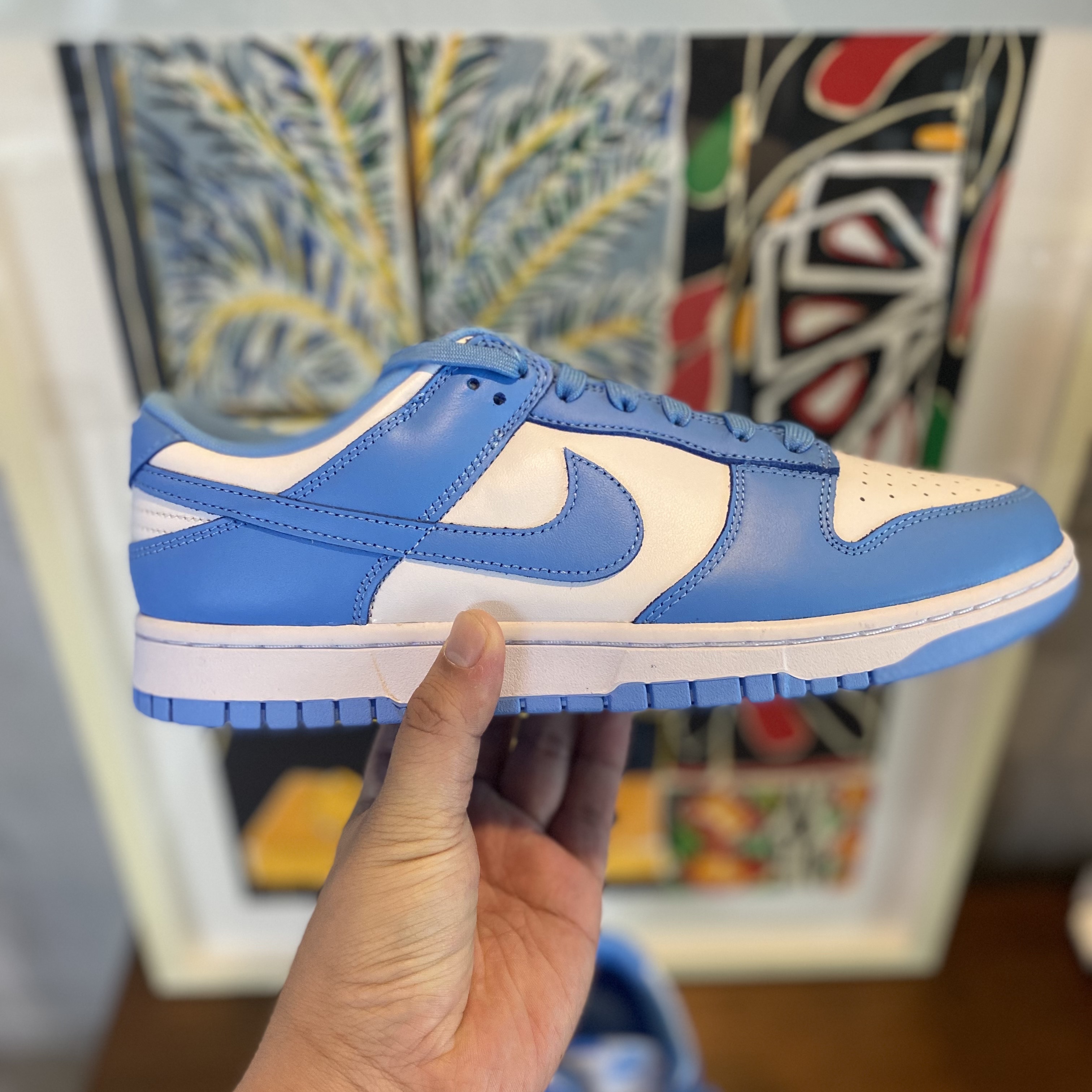 Nike Dunk Low Retro University Blue 착용 스타일