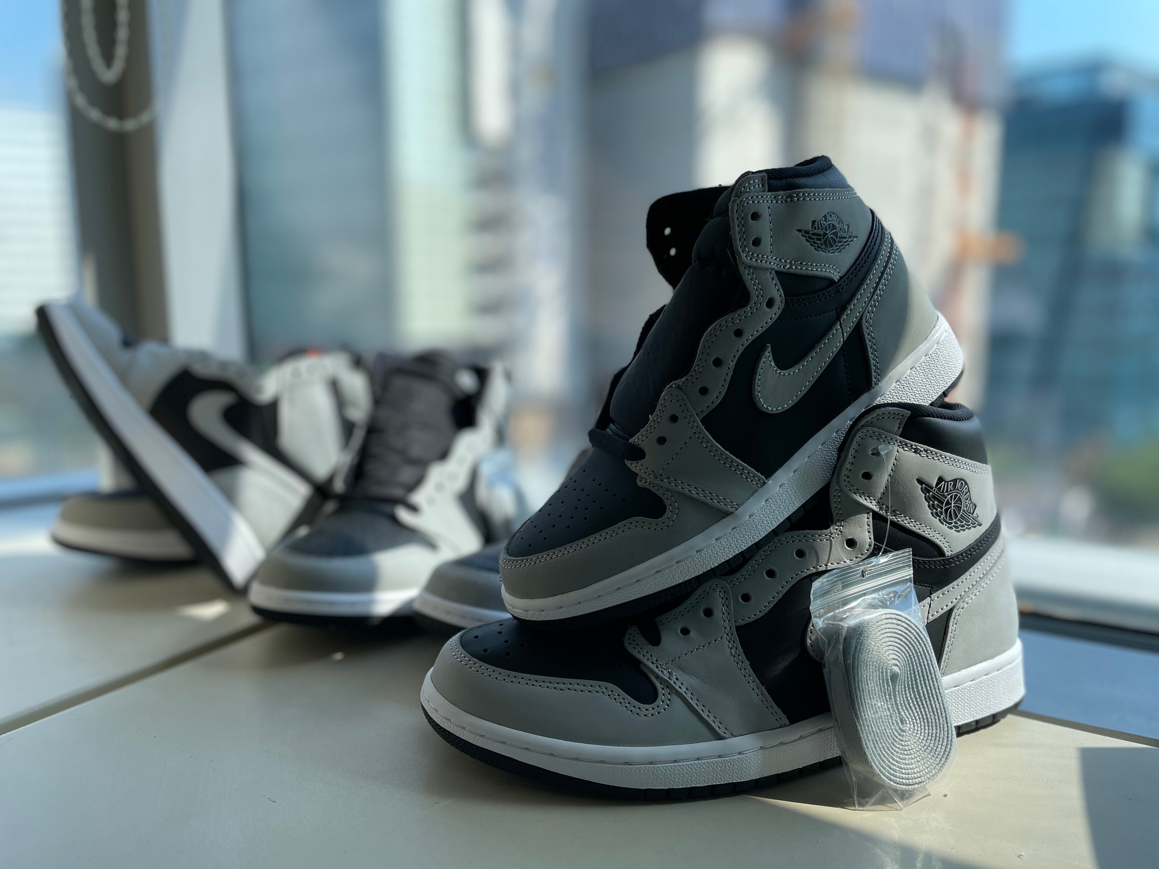 Jordan 1 Retro High OG Shadow 2.0, (GS) Jordan 1 Retro High OG Shadow 2.0 착용 스타일 - 1