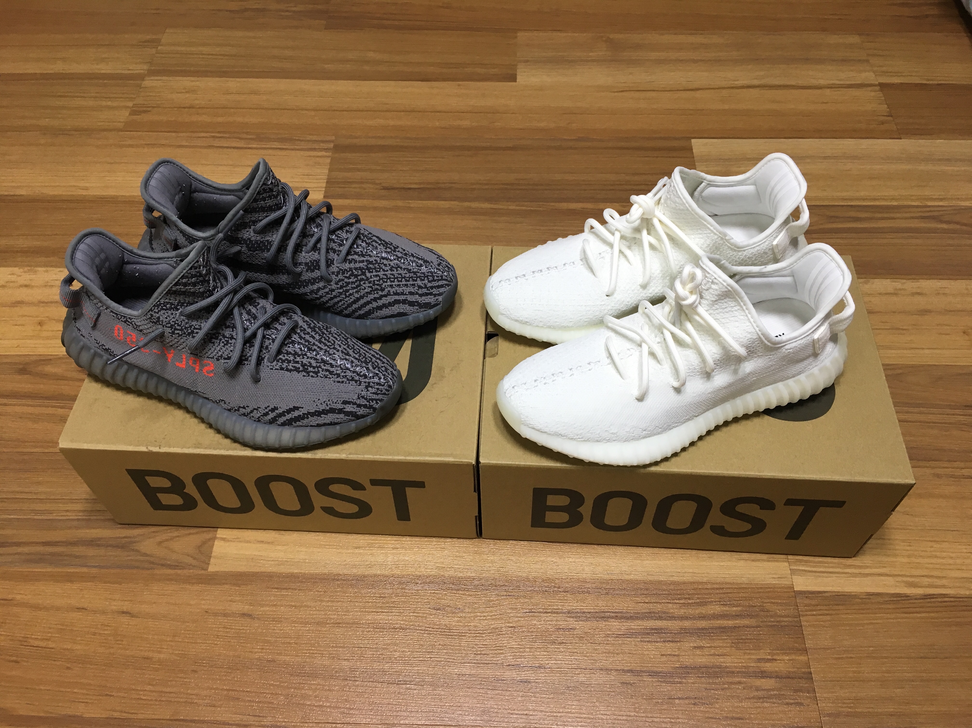 Adidas Yeezy Boost 350 V2 Beluga 2.0, Adidas Yeezy Boost 350 V2 Cream/Triple White 착용 스타일