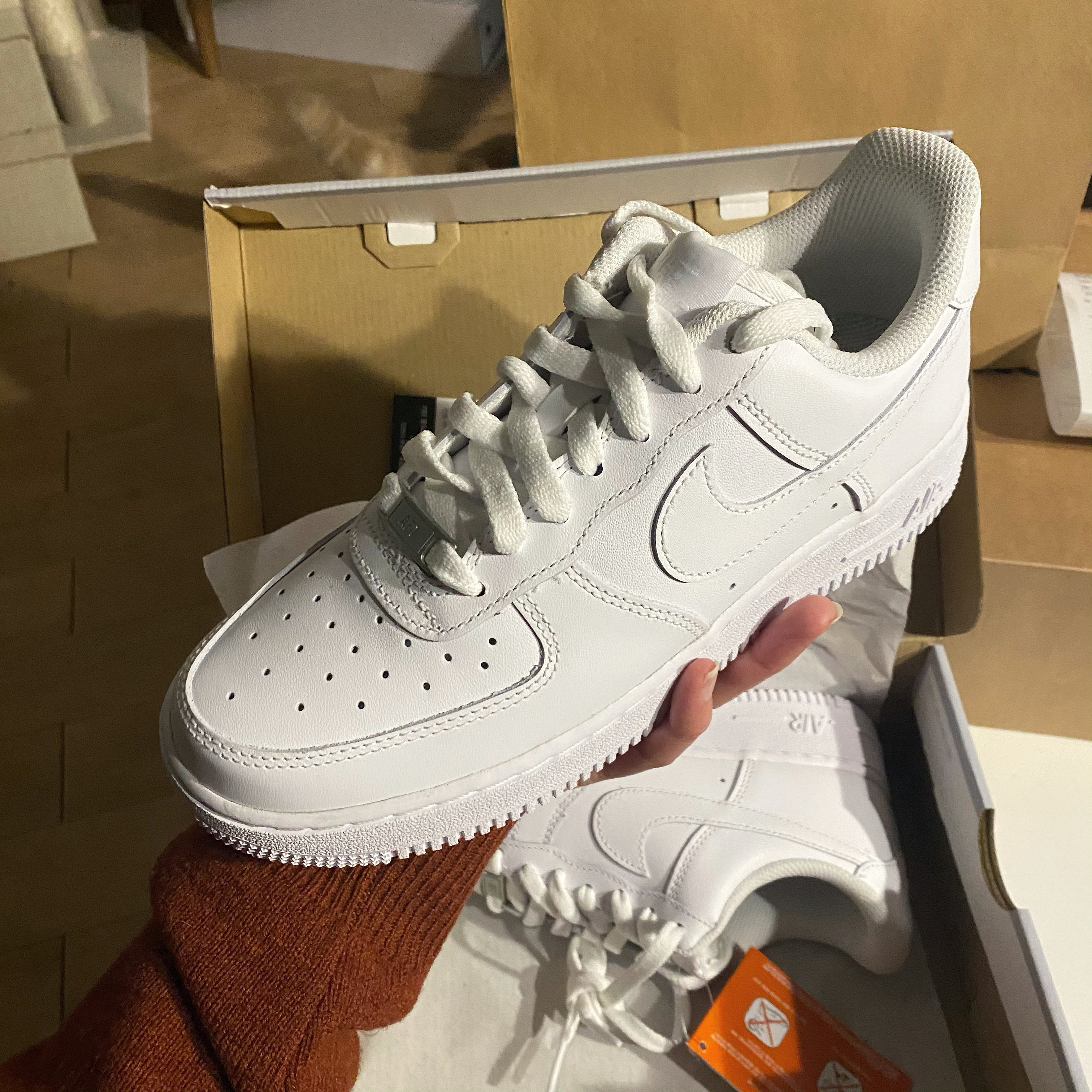 Nike Air Force 1 '07 Low White 착용 스타일