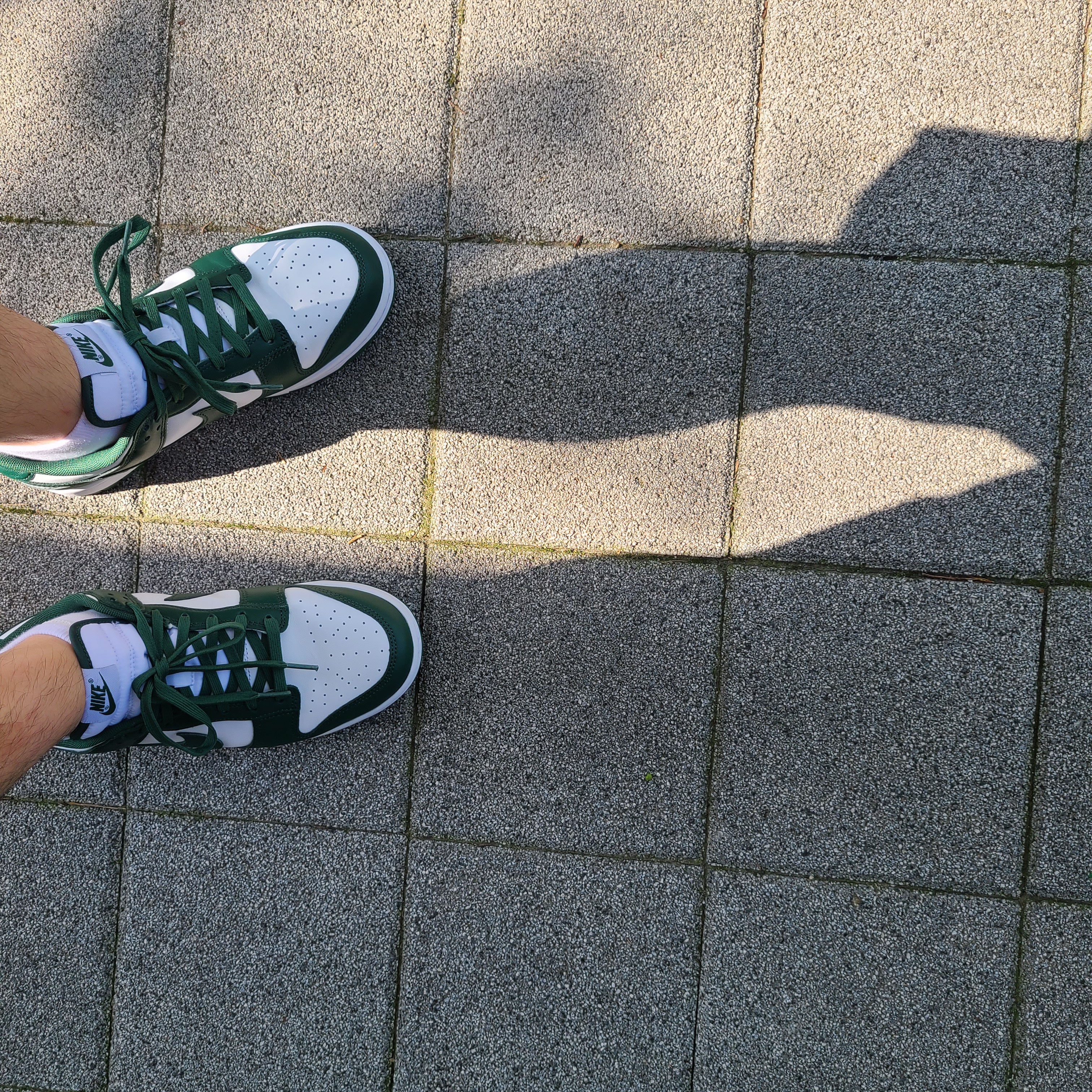 Nike Dunk Low Retro Varsity Green 착용 스타일 - 2