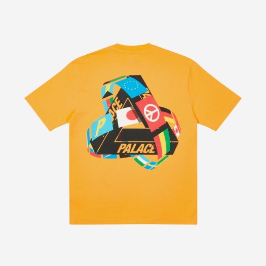 팔라스 트라이플래그 티셔츠 오렌지 - 21SS