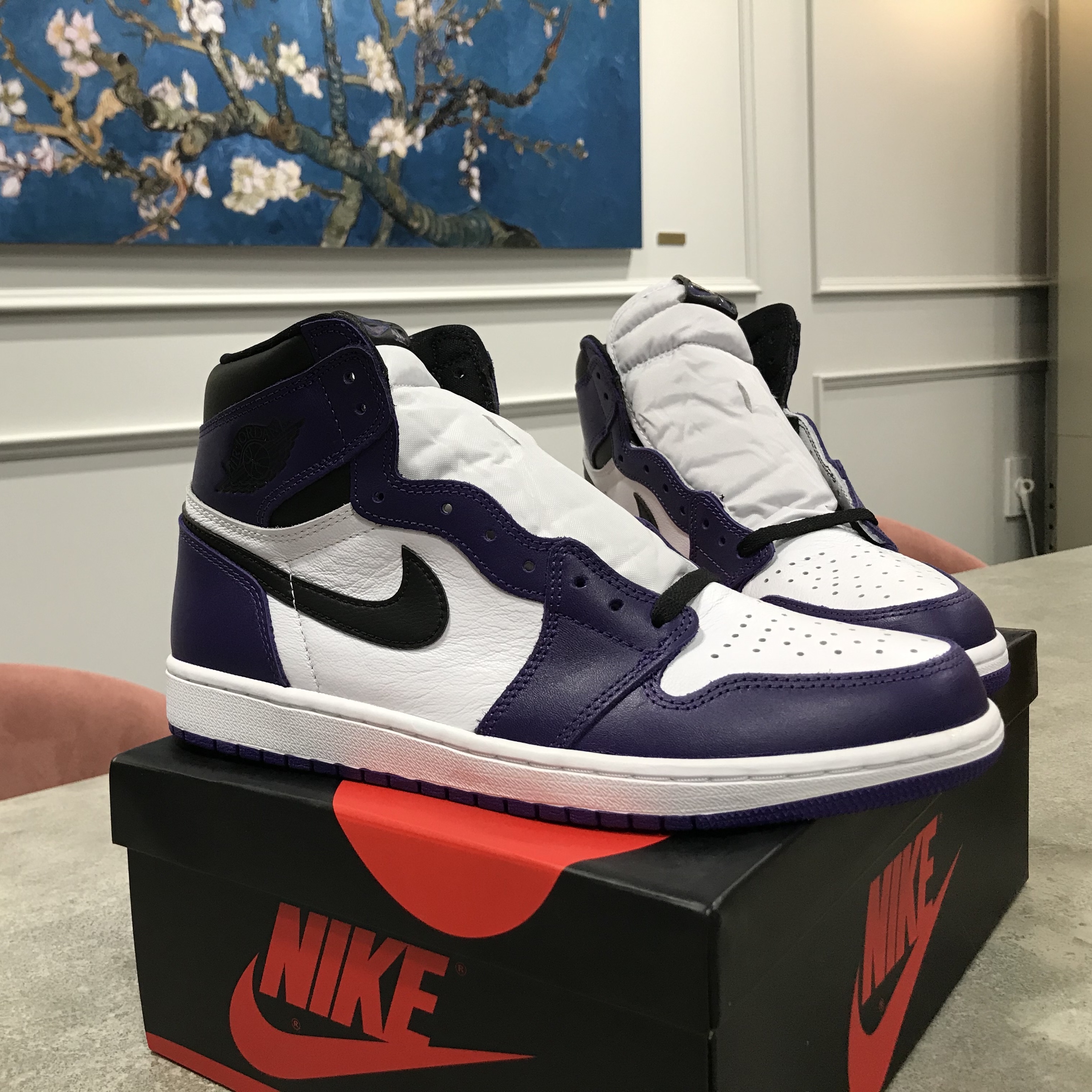 Jordan 1 Retro High OG Court Purple 2020 착용 스타일
