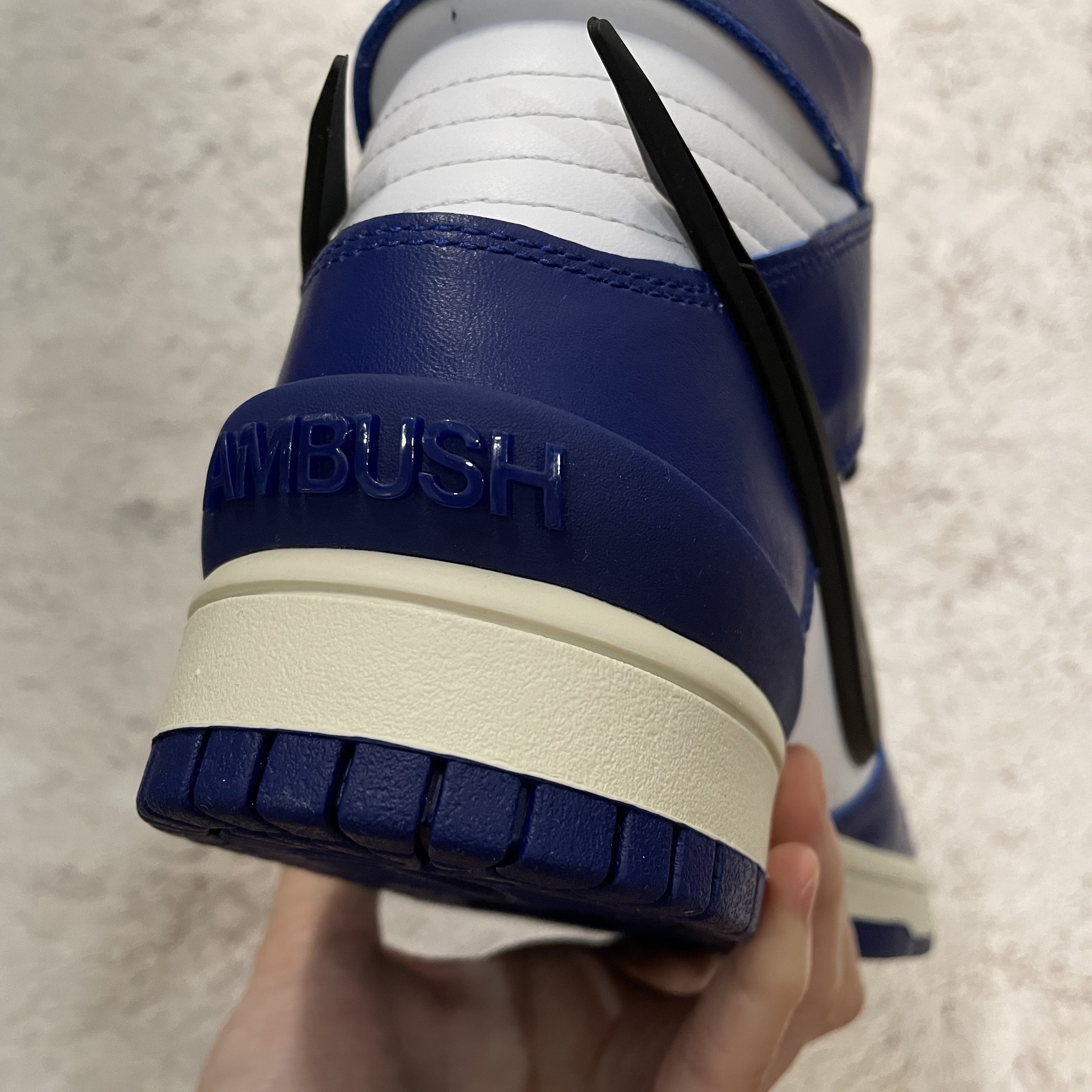 Nike x Ambush Dunk High Deep Royal Blue 착용 스타일 - 5