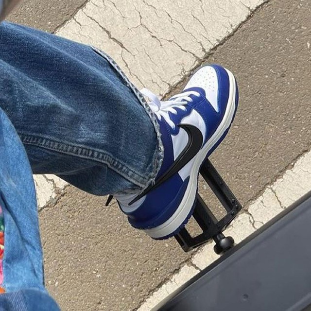 Nike x Ambush Dunk High Deep Royal Blue 착용 스타일 - 2