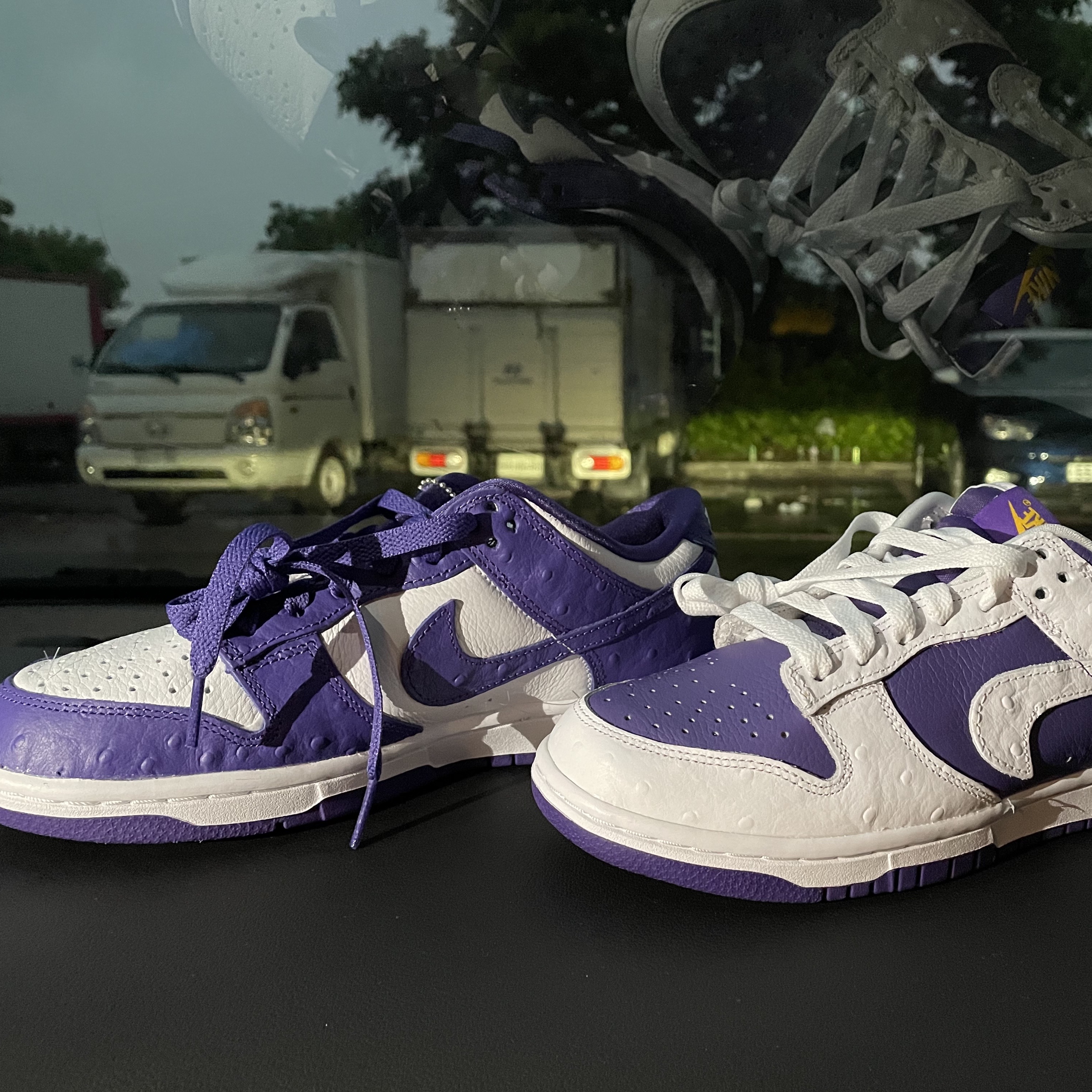 (W) Nike Dunk Low SE Flip 착용 스타일
