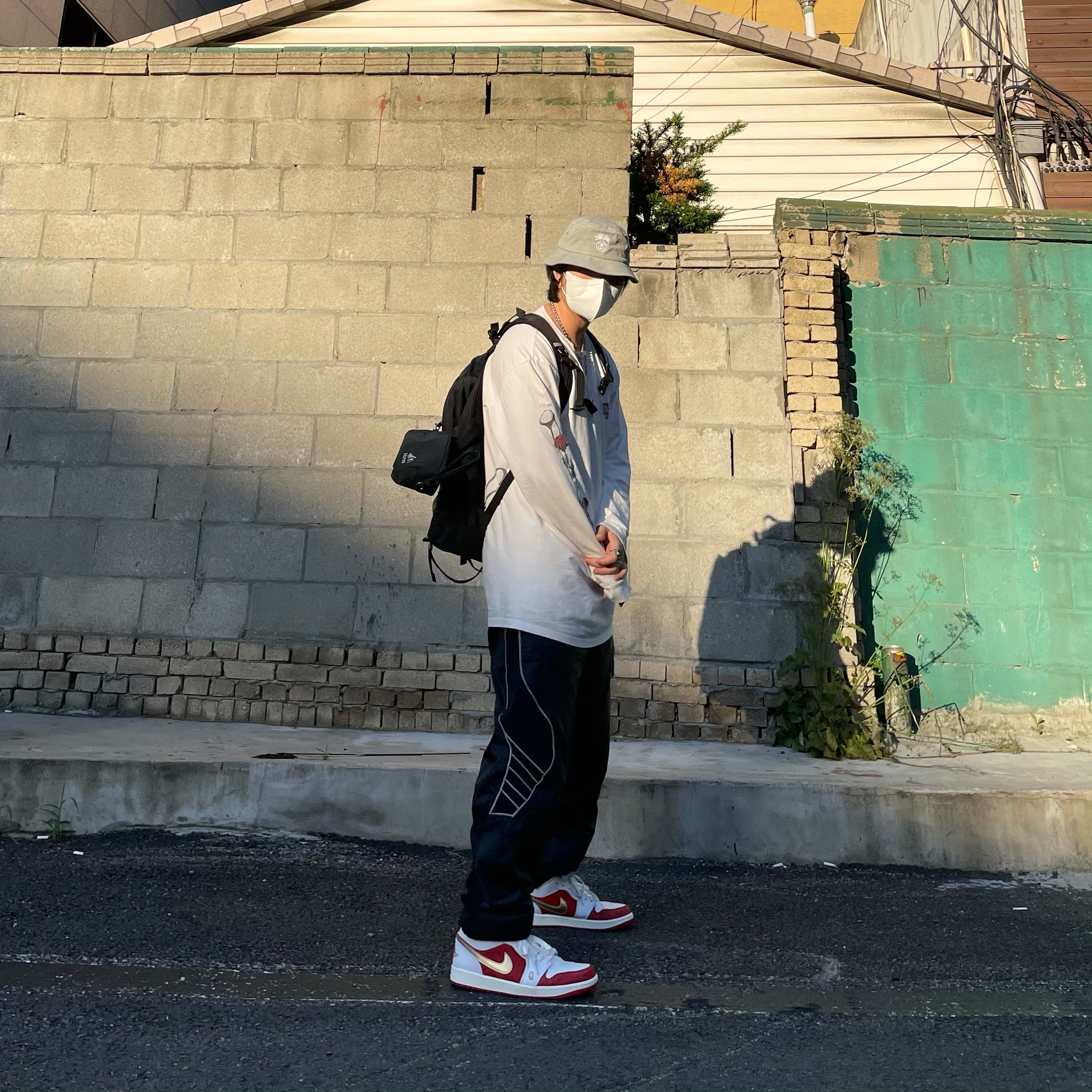 Jordan 1 Low SE Spades 착용 스타일