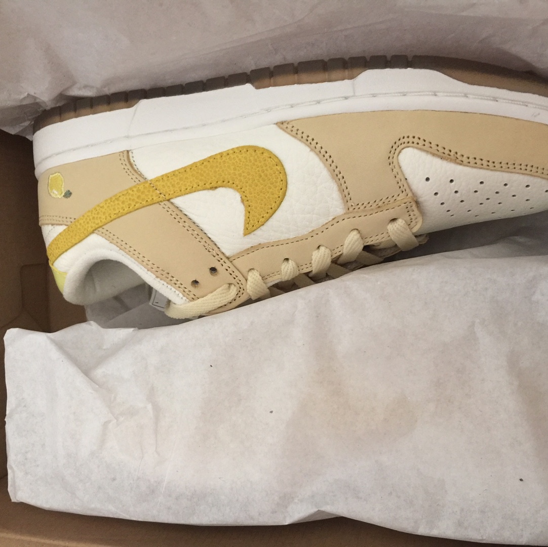 (W) Nike Dunk Low Lemon Drop 착용 스타일