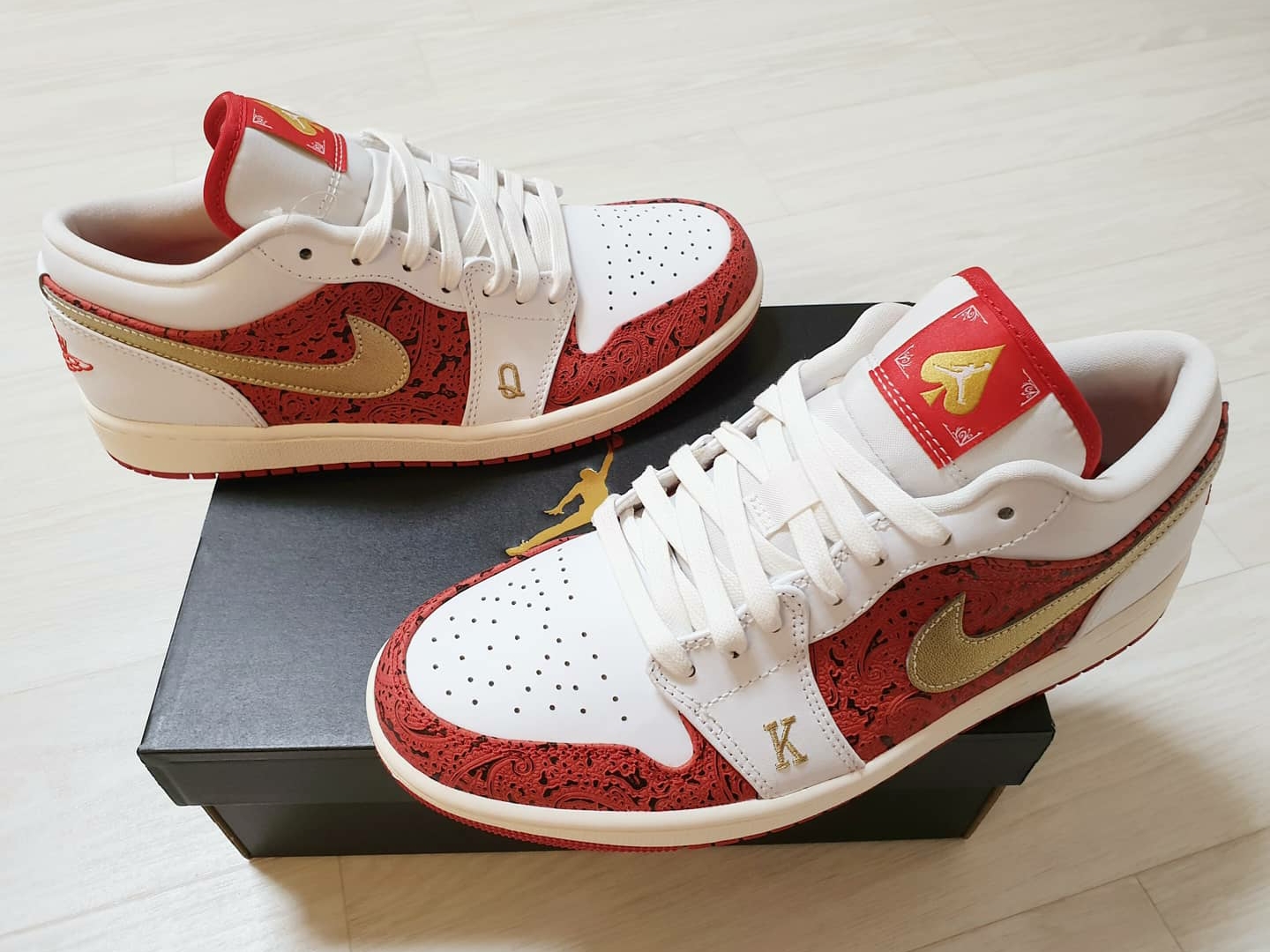 Jordan 1 Low SE Spades 착용 스타일 - 1