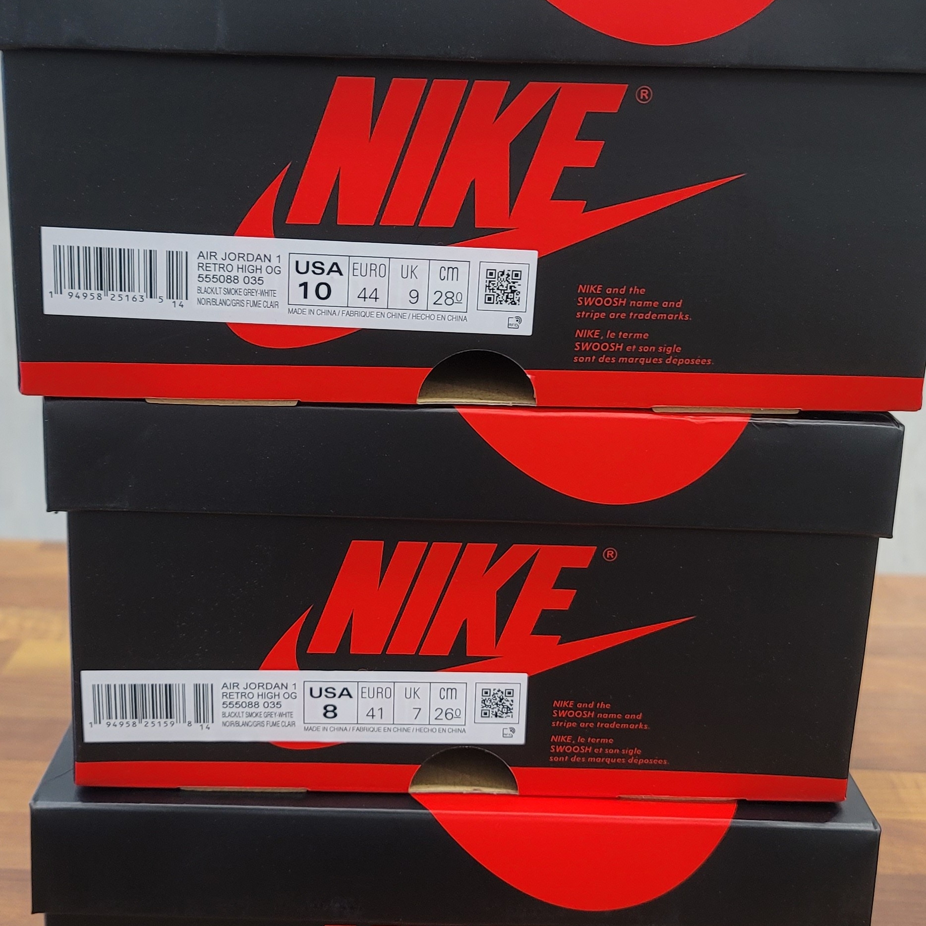 Jordan 1 Retro High OG Shadow 2.0 착용 스타일 - 2
