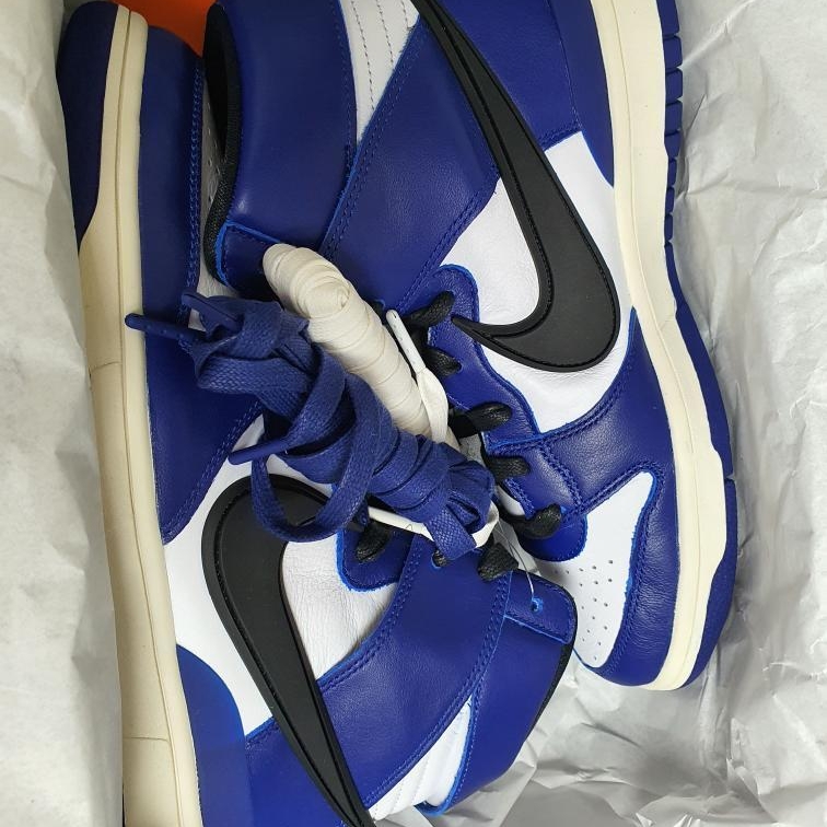 Nike x Ambush Dunk High Deep Royal Blue 착용 스타일