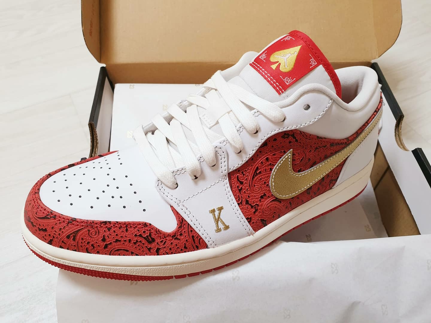 Jordan 1 Low SE Spades 착용 스타일 - 2