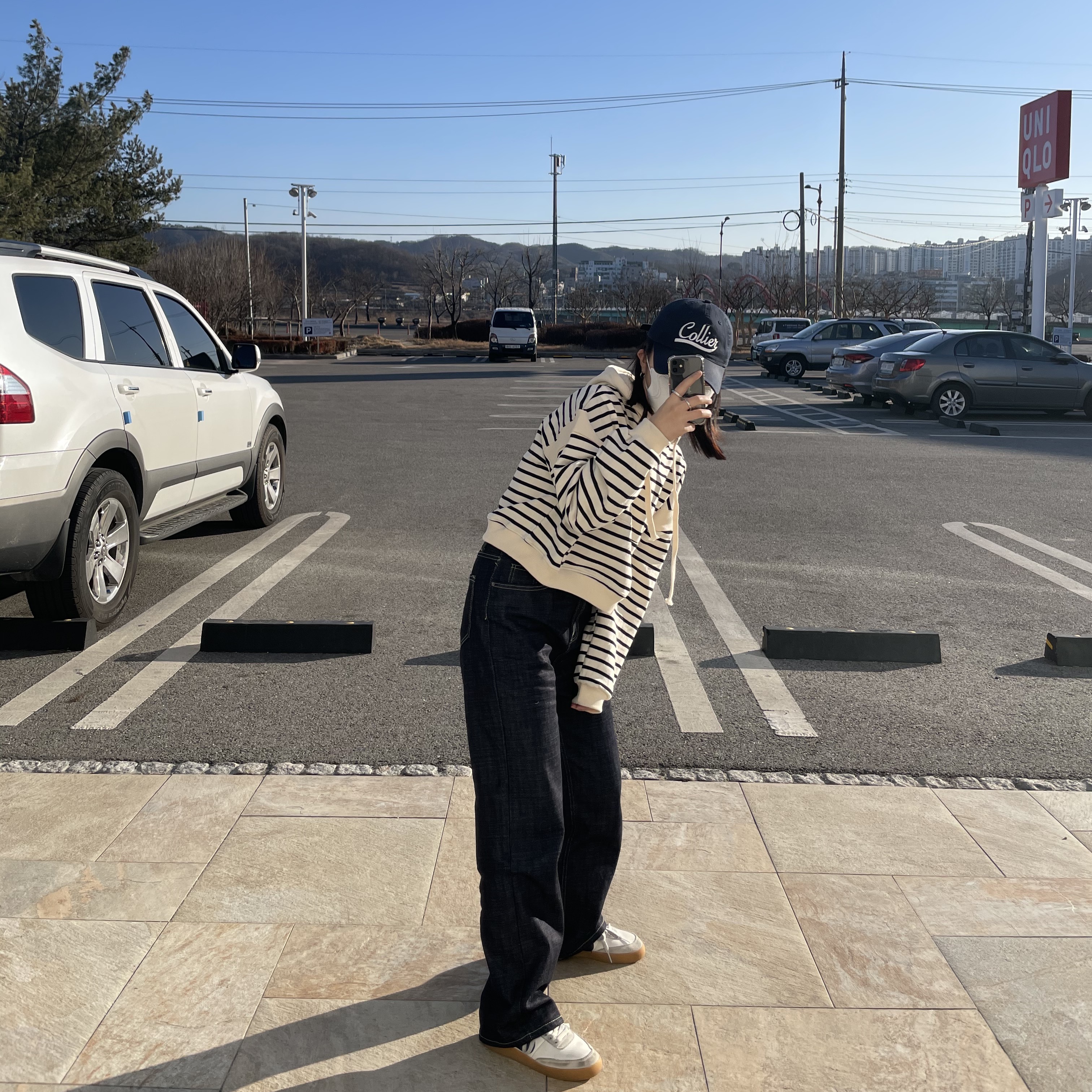 Nike x J.Crew Killshot 2 Sail Midnight Navy 착용 스타일 - 2