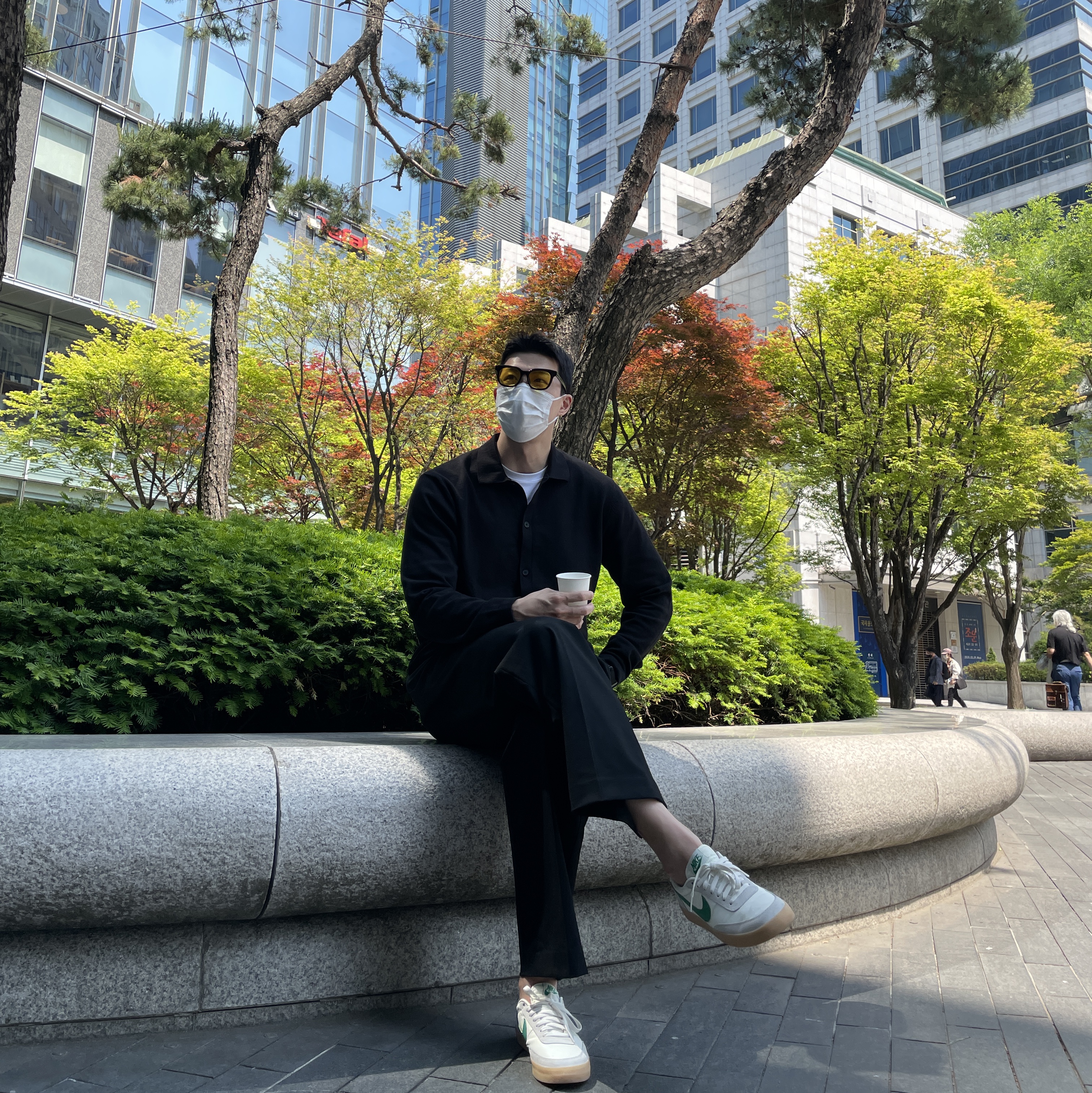 Nike x J.Crew Killshot 2 Lucid Green 착용 스타일