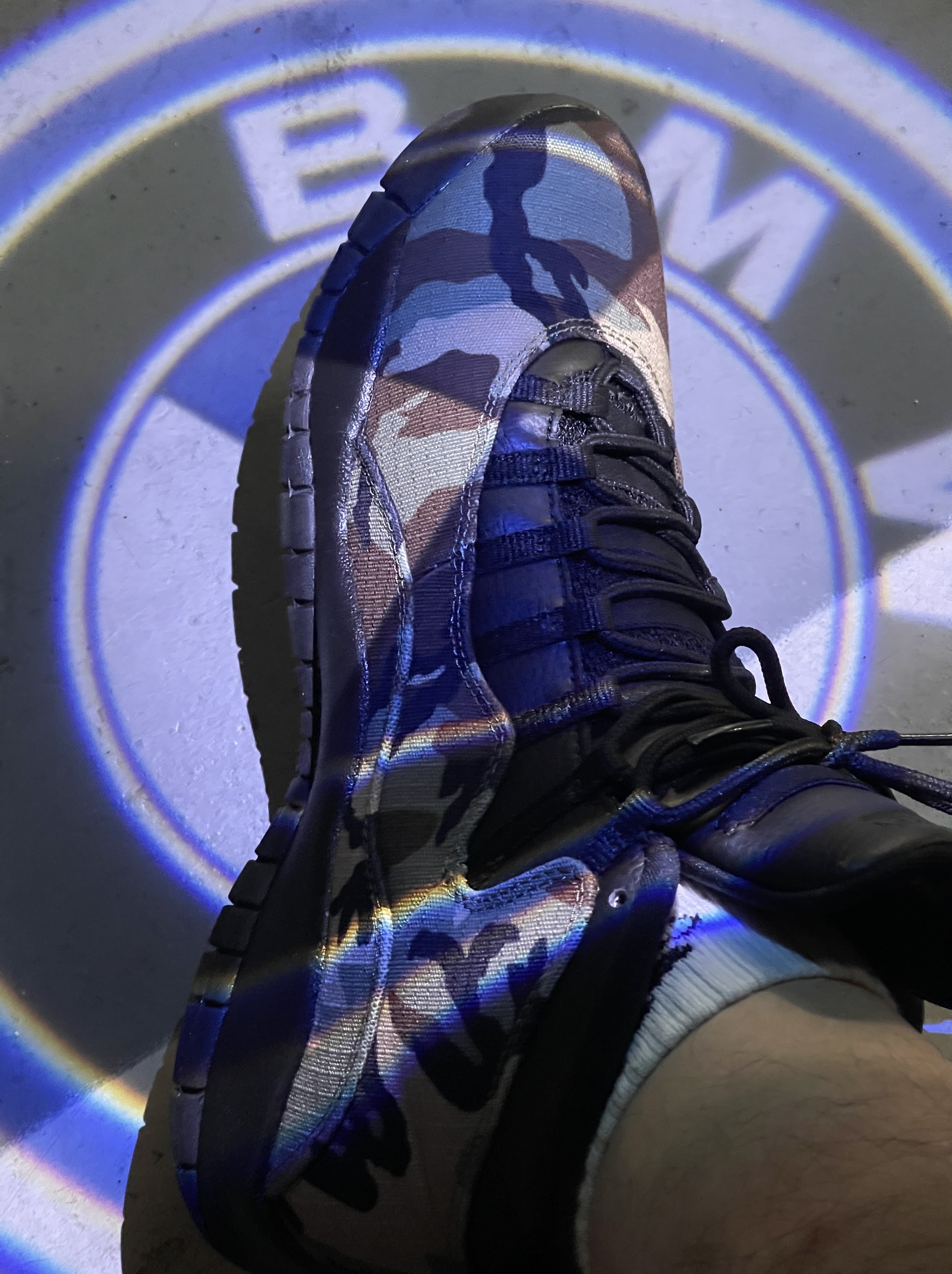 Jordan 10 Retro Woodland Camo 착용 스타일