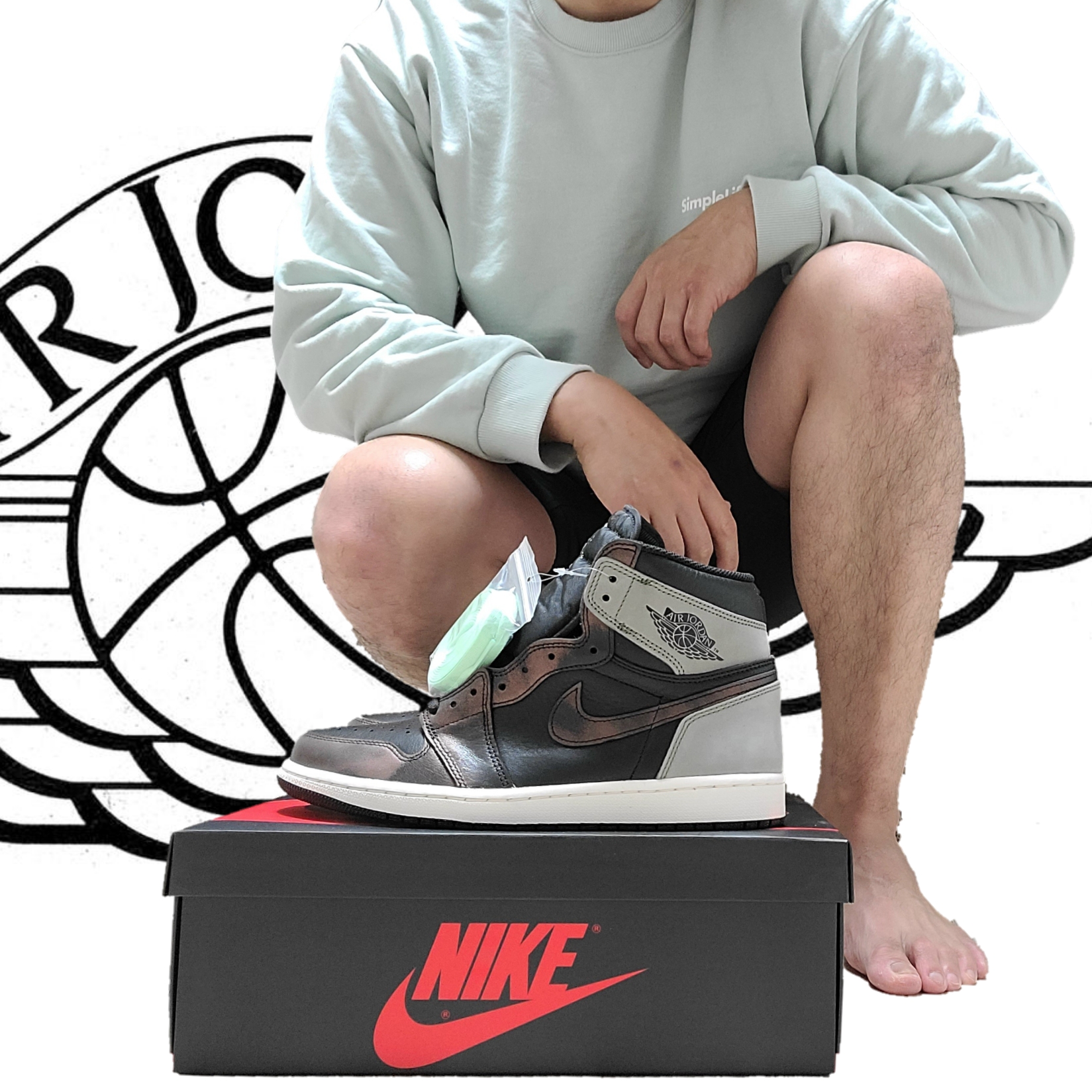 Jordan 1 Retro High OG Rust Shadow 착용 스타일