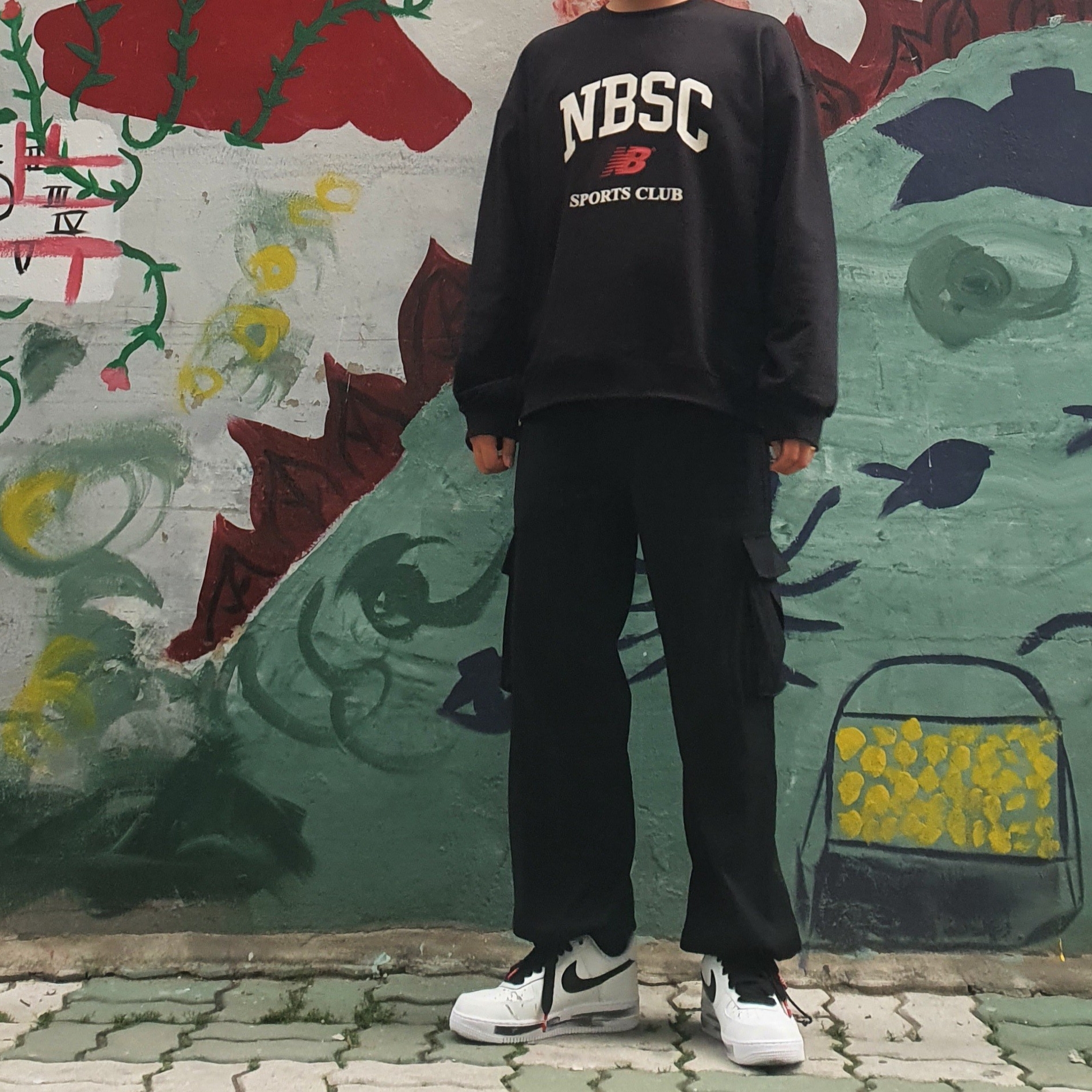 Nike x Peaceminusone Air Force 1 Low Para-Noise 2.0 착용 스타일