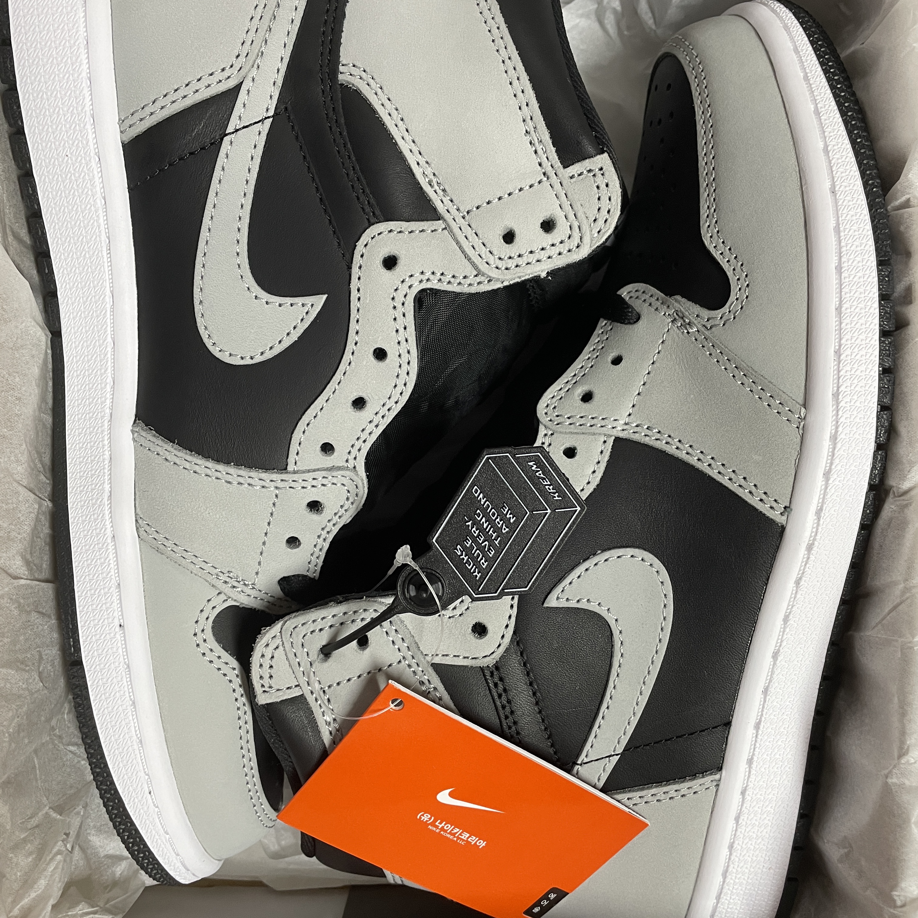 Jordan 1 Retro High OG Shadow 2.0 착용 스타일 - 1