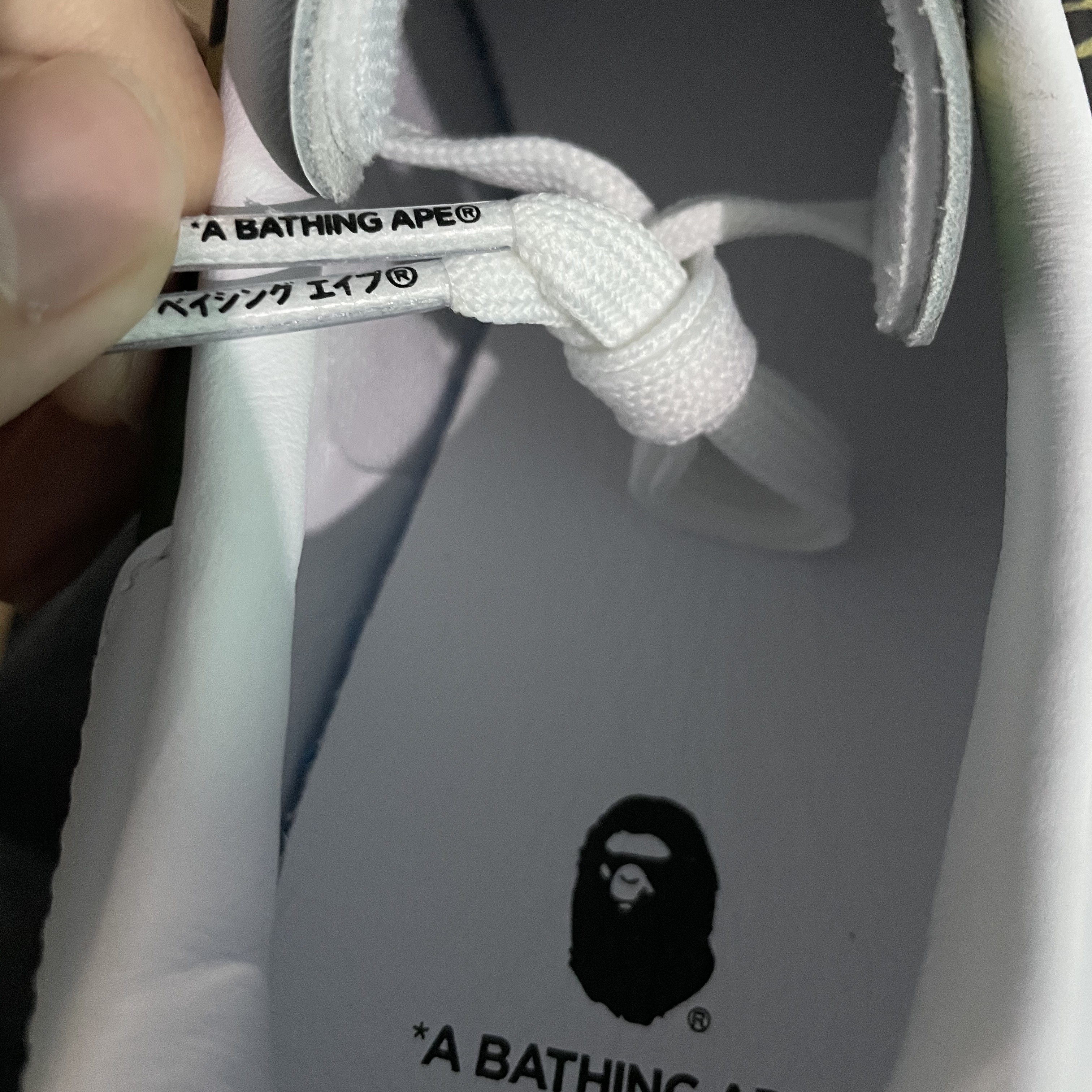 Adidas x BAPE Superstar 80s Green Camo, Nike x Stussy Benassi Slide Sail 착용 스타일 - 2