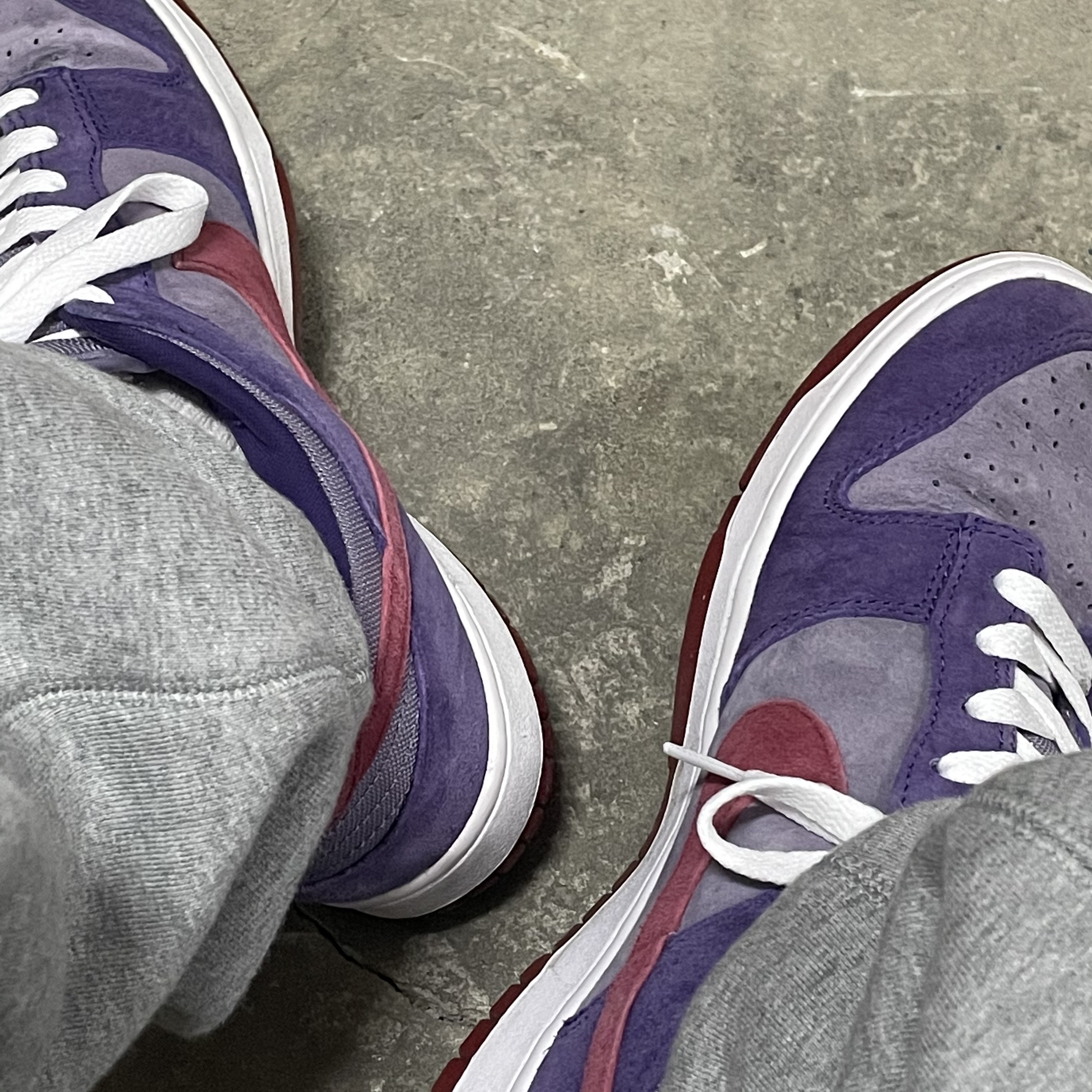 Nike Dunk Low SP Plum 2020 착용 스타일