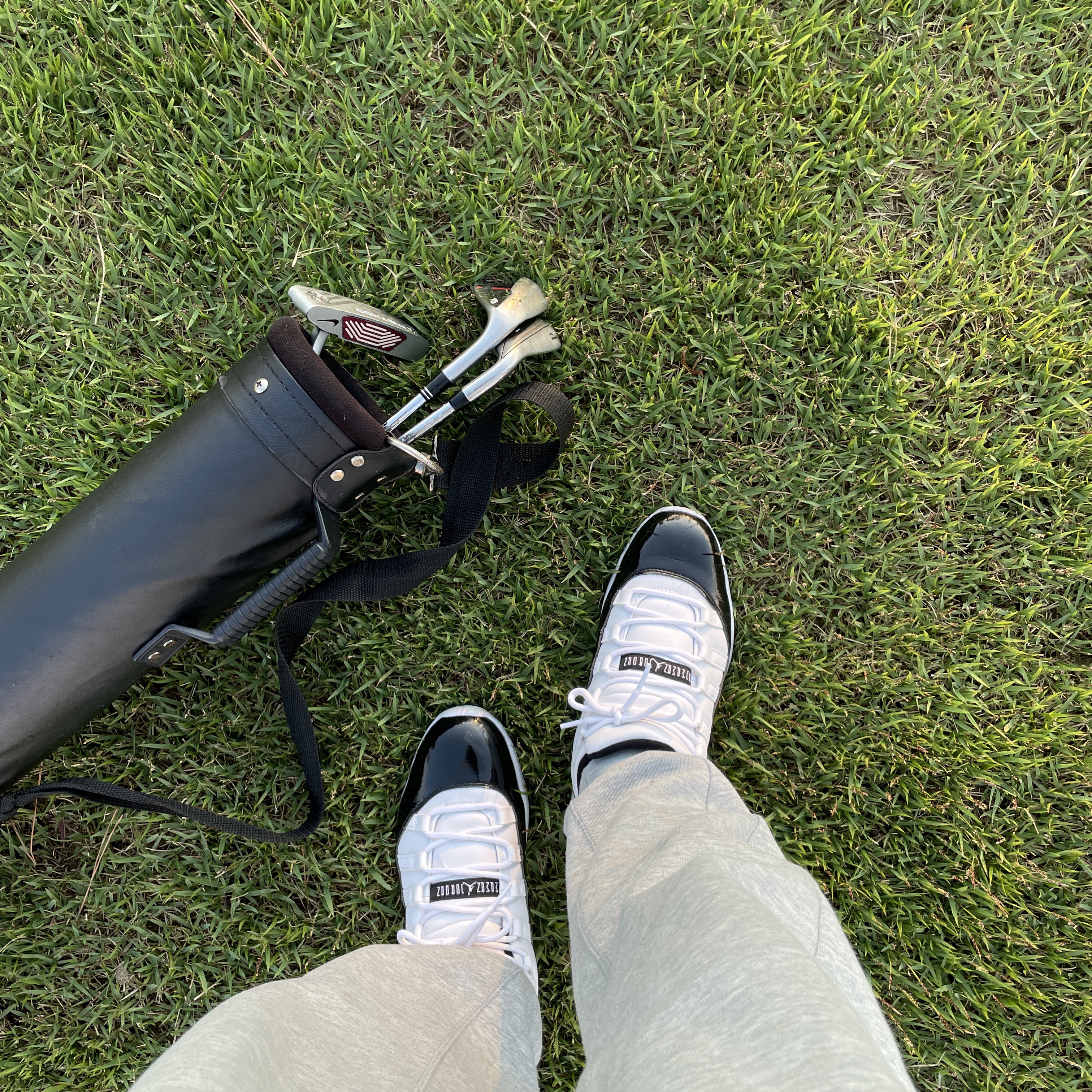 Jordan 11 Retro Low Golf Concord 착용 스타일 - 1