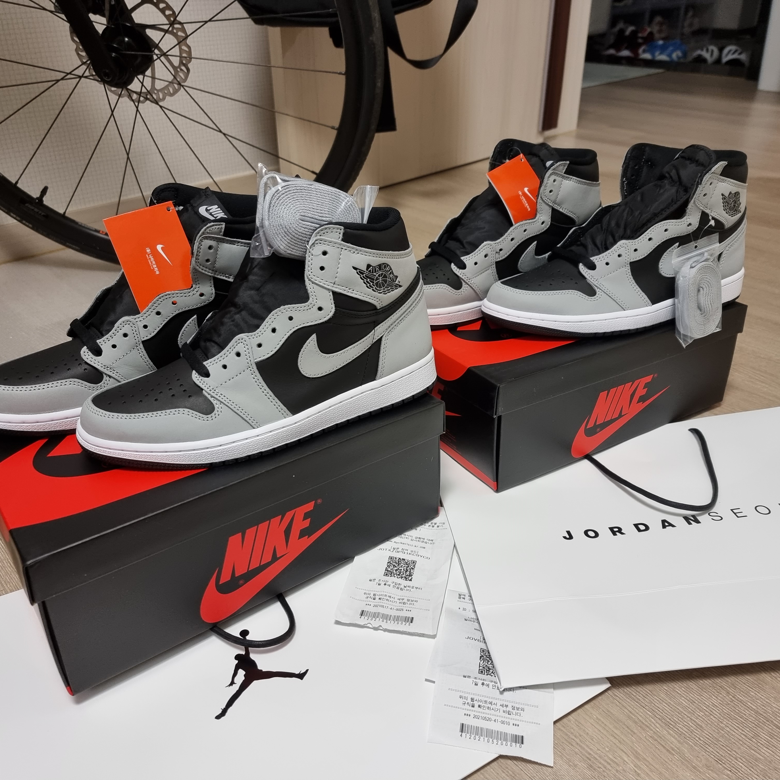 Jordan 1 Retro High OG Shadow 2.0 착용 스타일