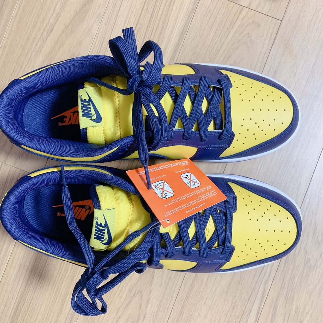 Nike Dunk Low Retro Varsity Maize 착용 스타일 - 2