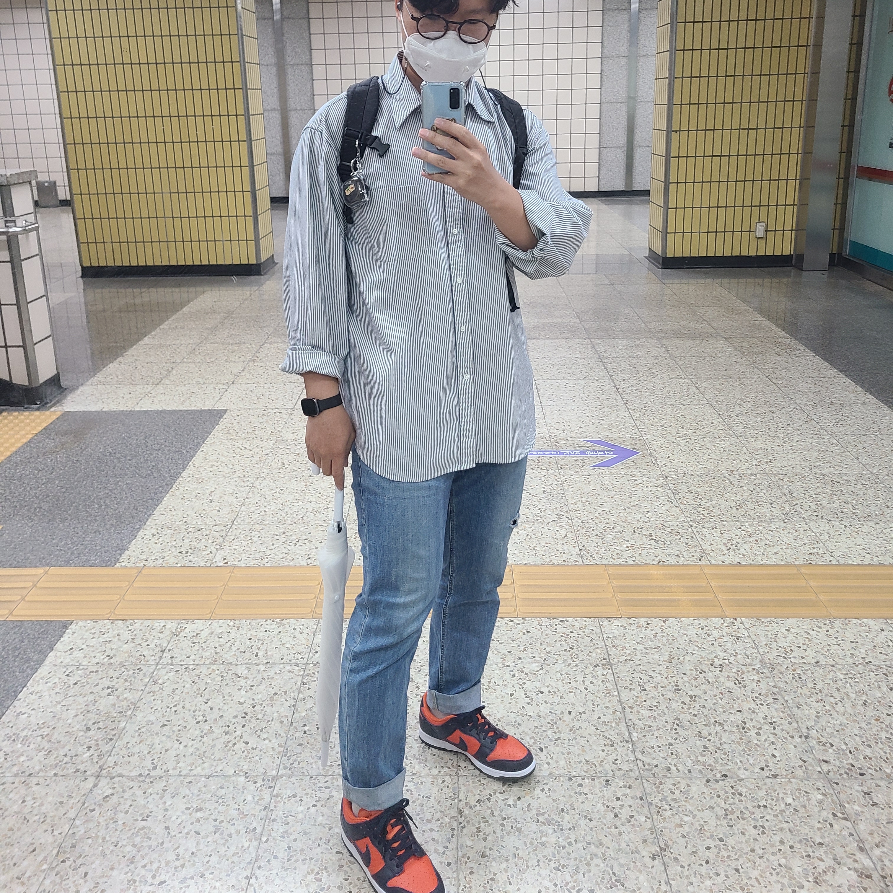 Nike Dunk Low SP Champ Colors 착용 스타일