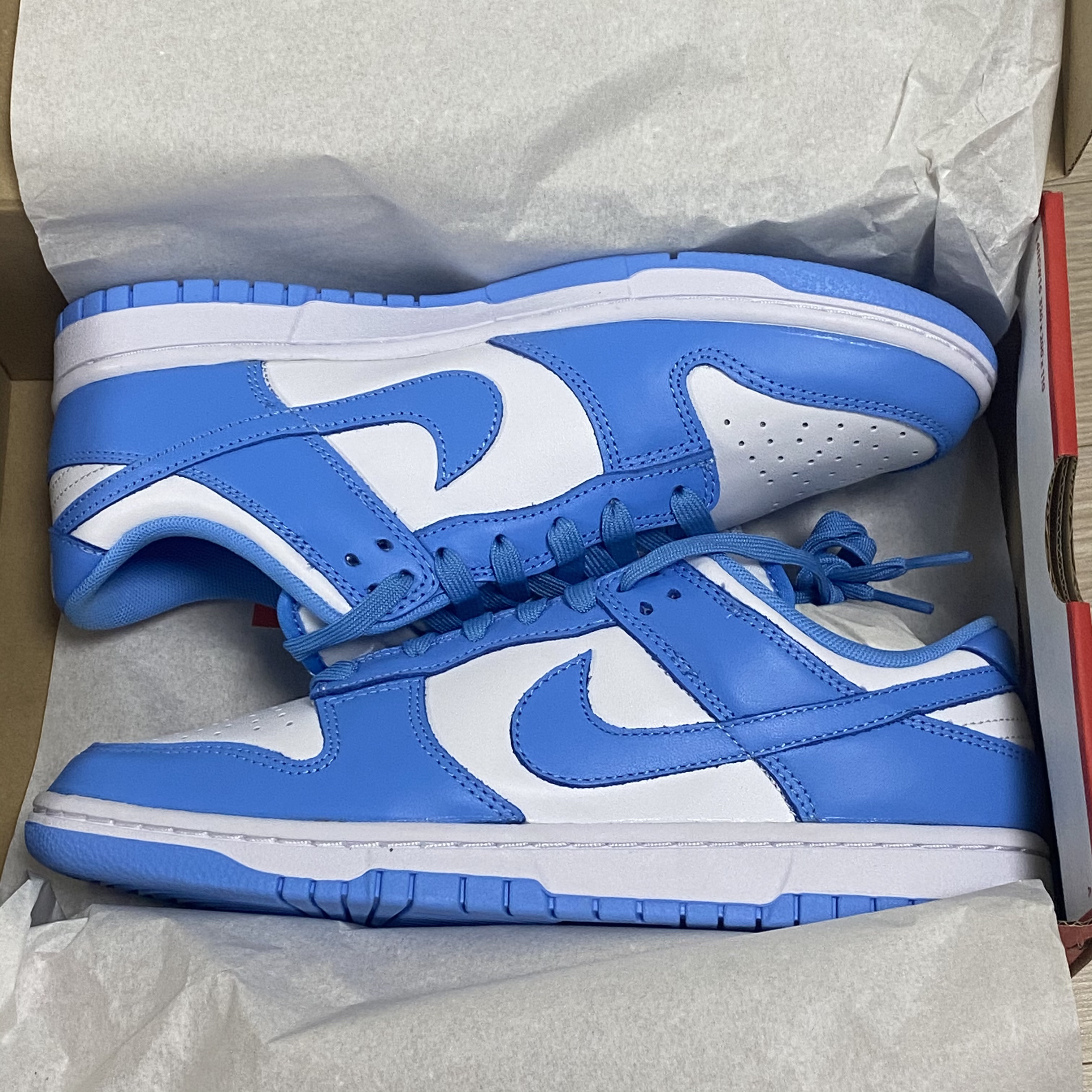 Nike Dunk Low Retro University Blue 착용 스타일
