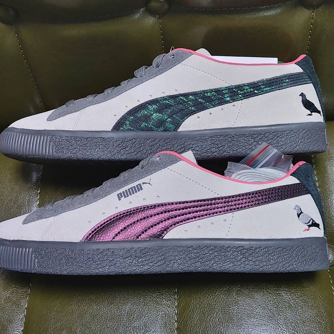 Puma x Staple Suede VTG Atmos 착용 스타일 - 2