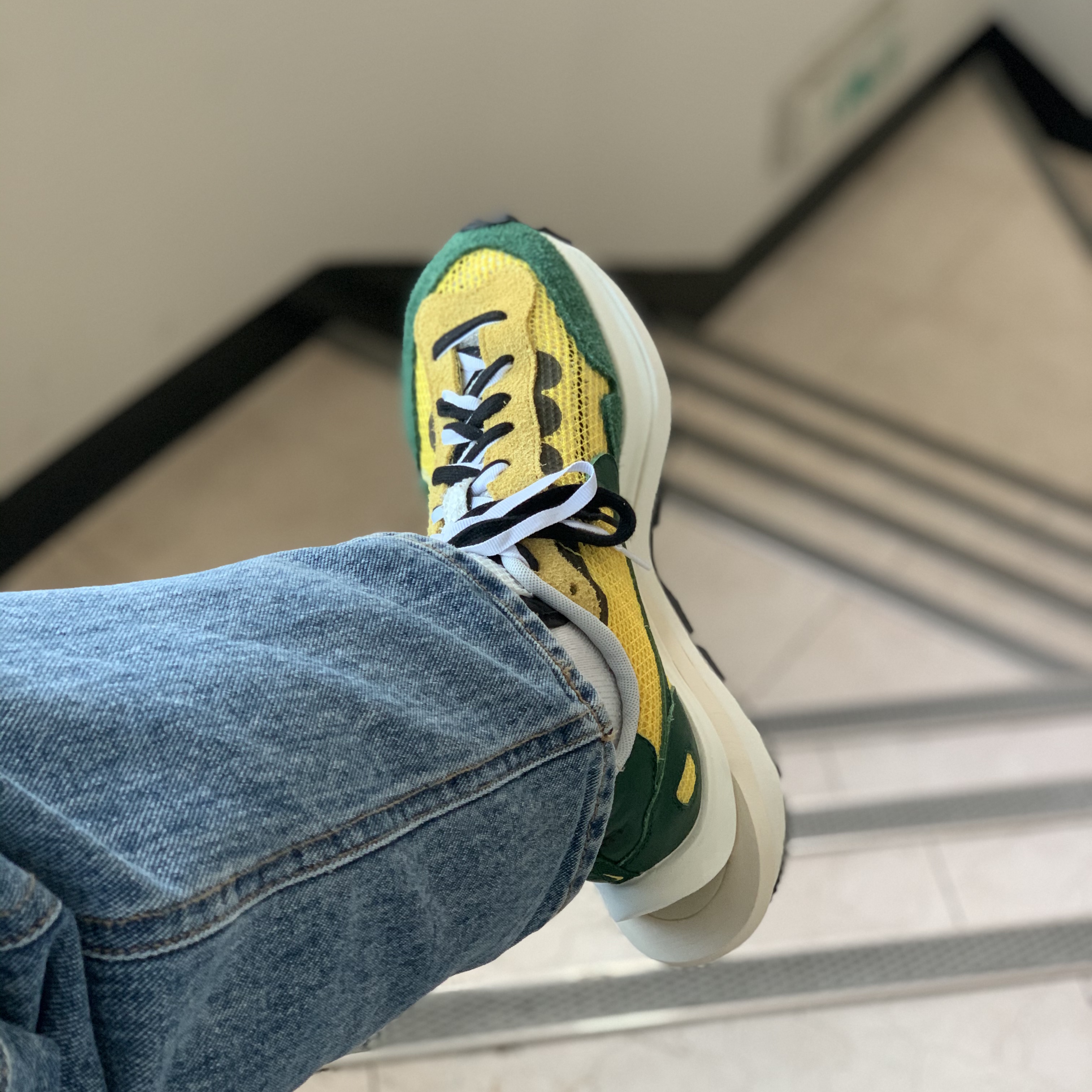 Nike Dunk Low Retro Varsity Green, Jordan 1 Low SE Spades 착용 스타일 - 5