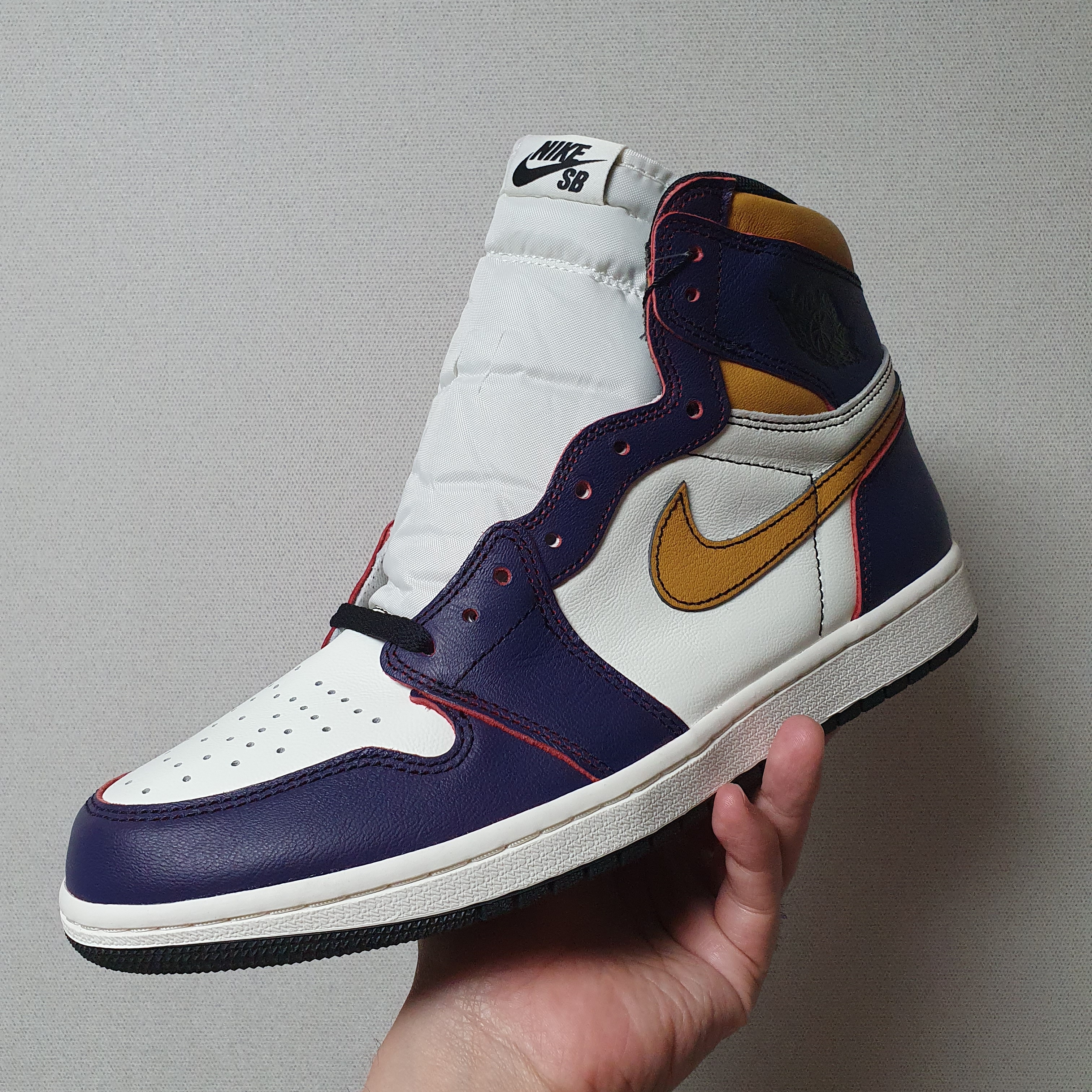 Jordan 1 Retro High OG Defiant SB LA to Chicago 착용 스타일 - 1