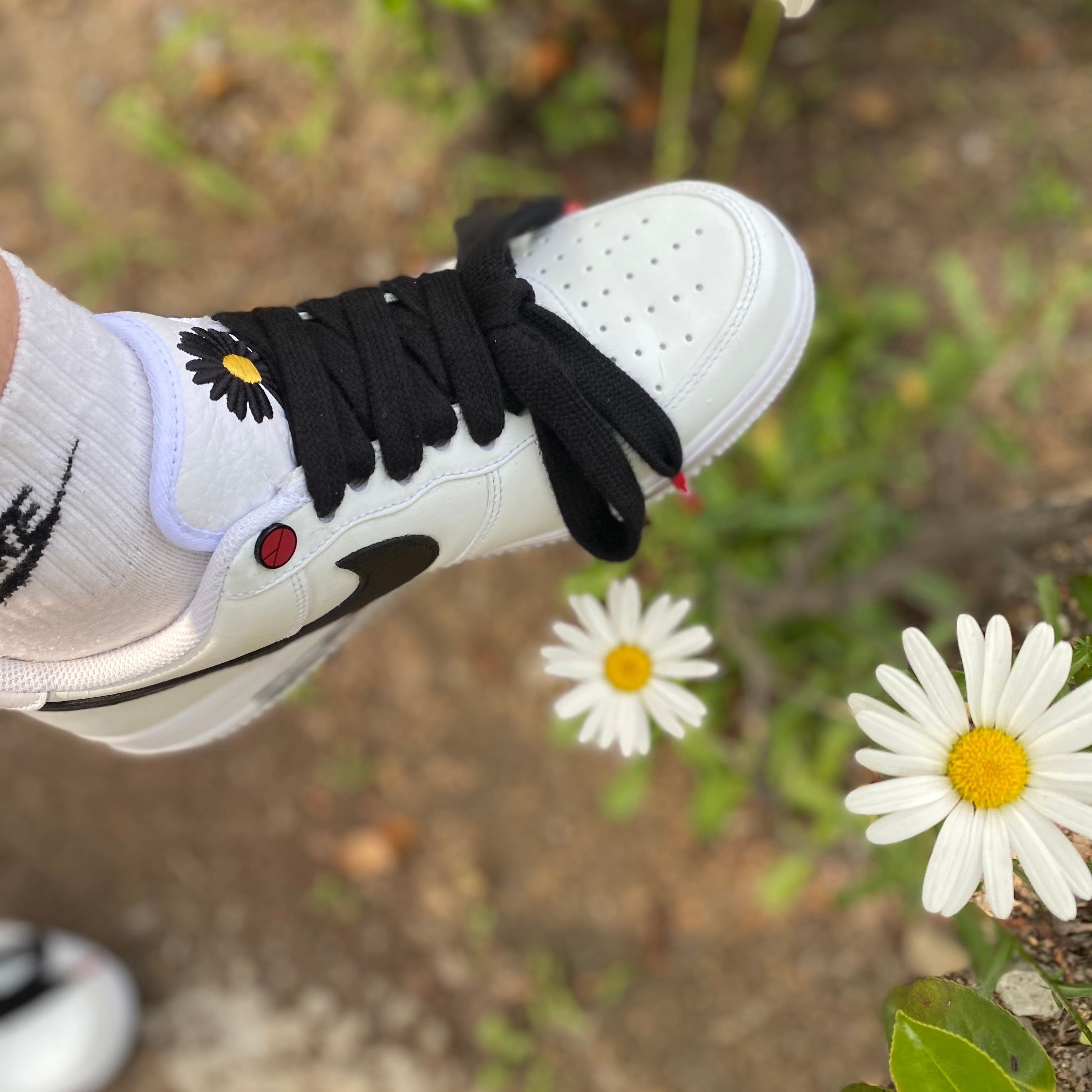 Nike x Peaceminusone Air Force 1 Low Para-Noise 2.0 착용 스타일 - 1