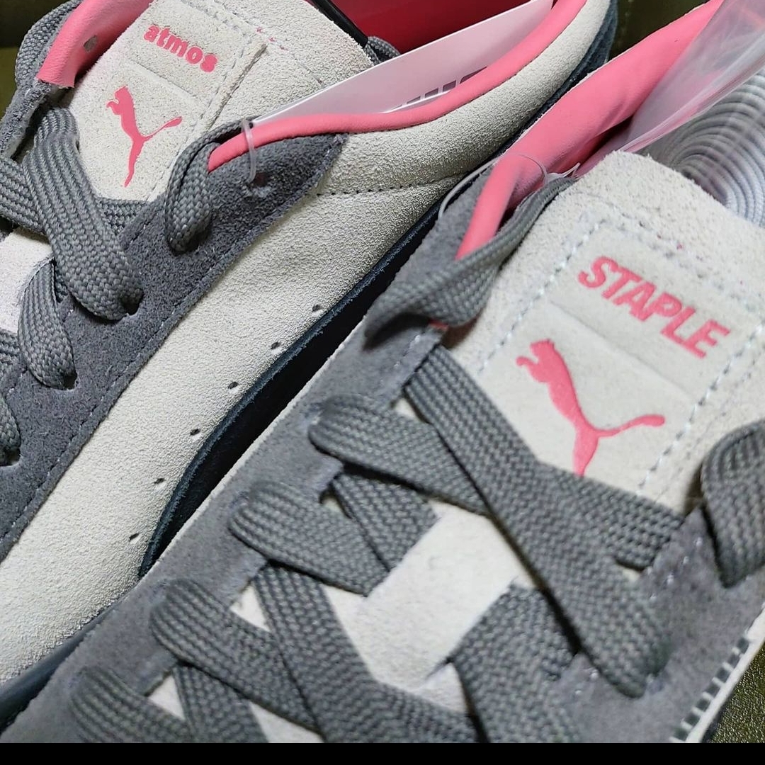 Puma x Staple Suede VTG Atmos 착용 스타일 - 3