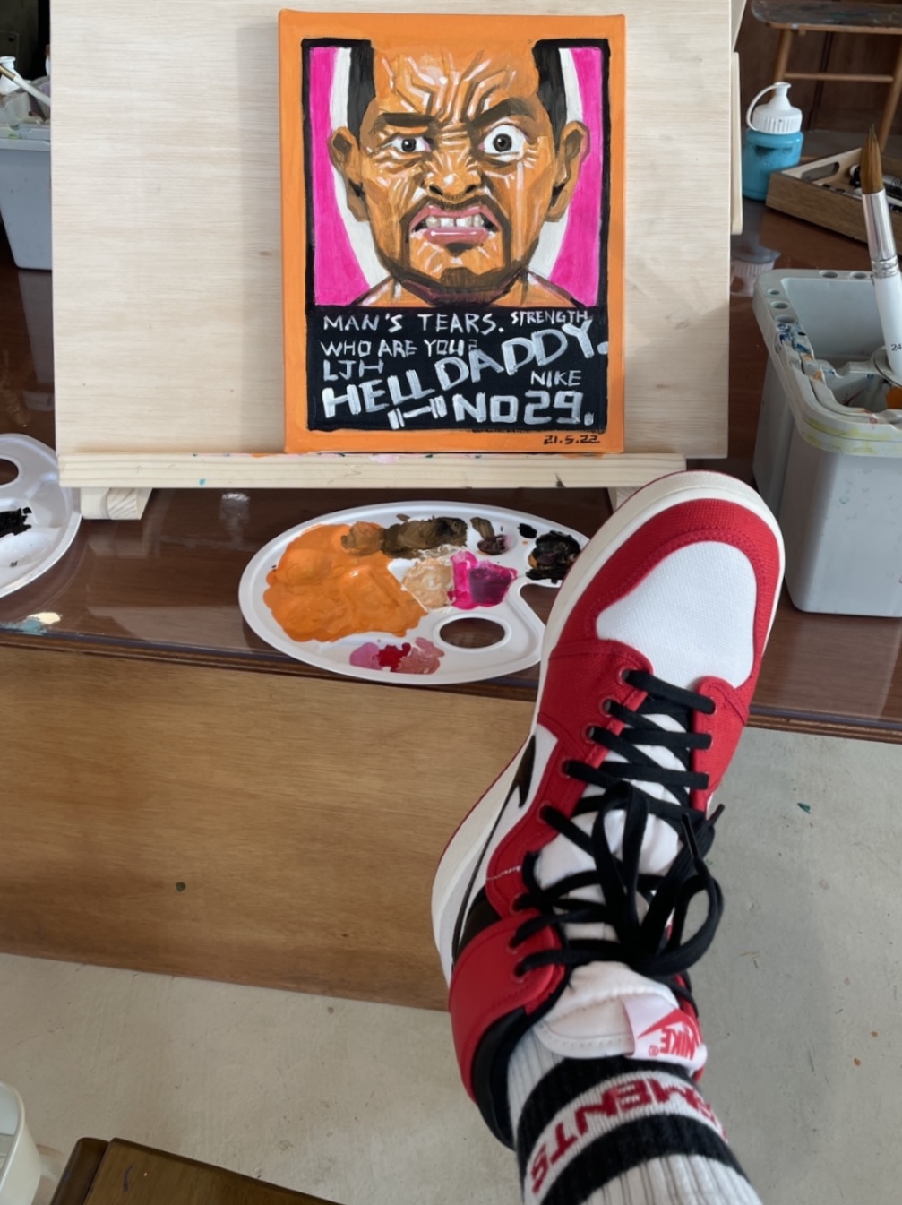 Jordan 1 KO Chicago 2021 착용 스타일