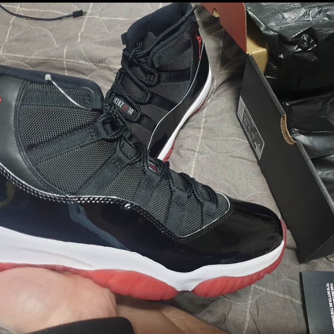 Jordan 11 Retro Bred 2019 착용 스타일 - 2
