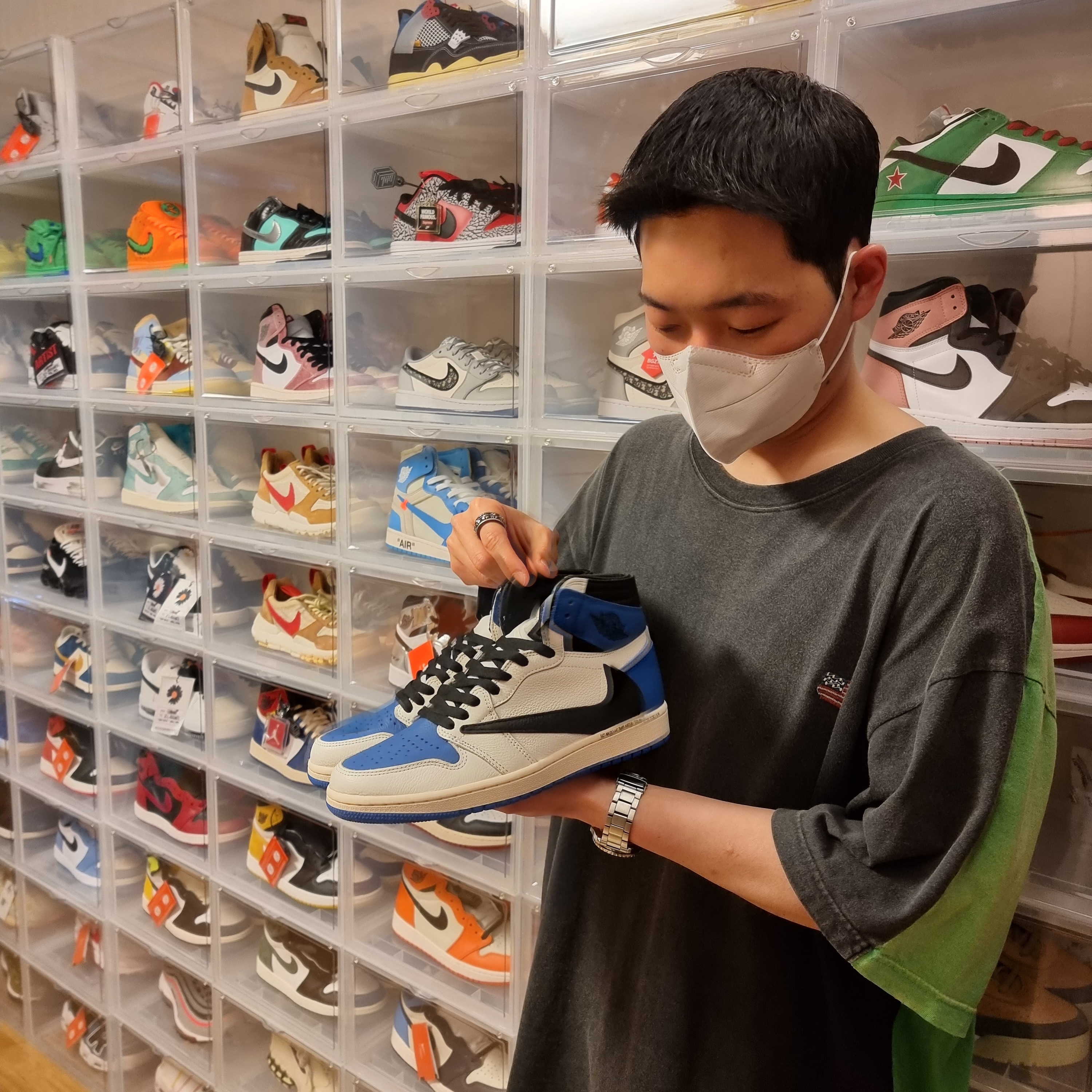 Jordan 1 x Dior Low OG, Jordan 1 x Dior High OG 착용 스타일