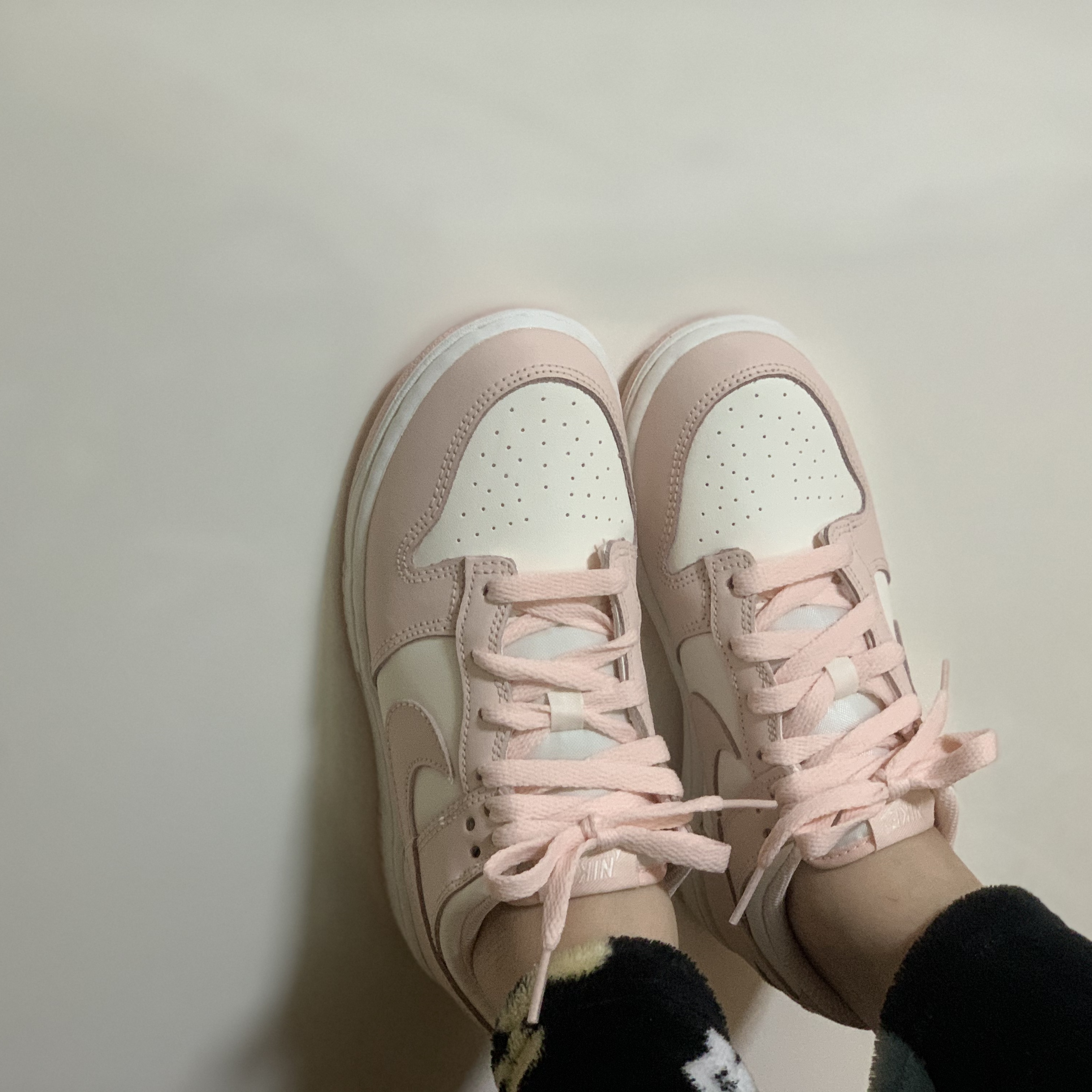 (W) Nike Dunk Low Orange Pearl, (PS) Nike Dunk Low Orange Pearl 착용 스타일 - 3