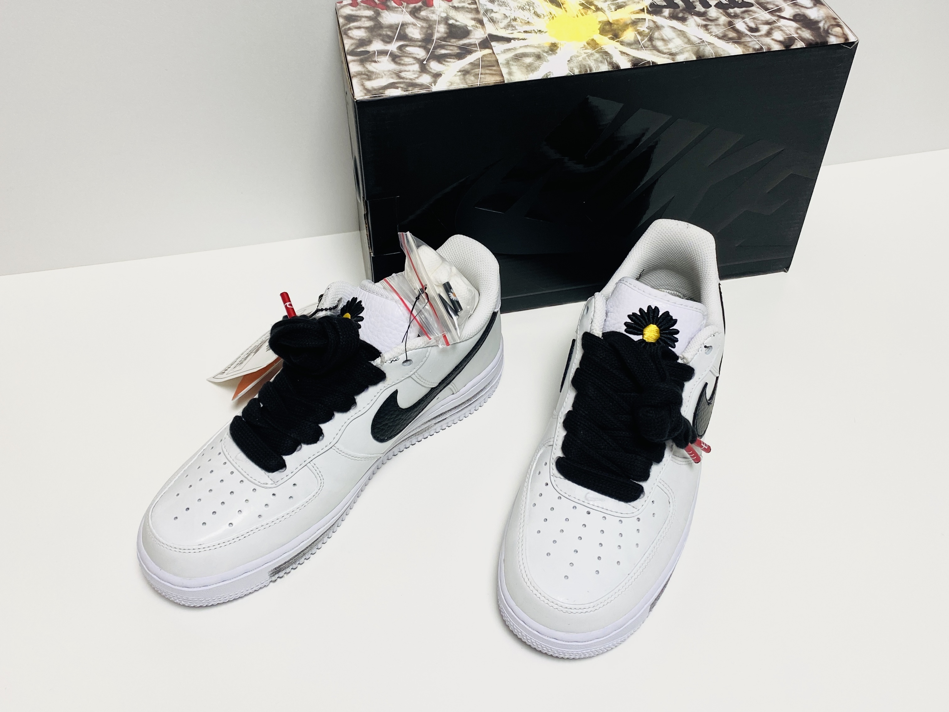 Nike x Peaceminusone Air Force 1 Low Para-Noise 2.0 착용 스타일 - 2