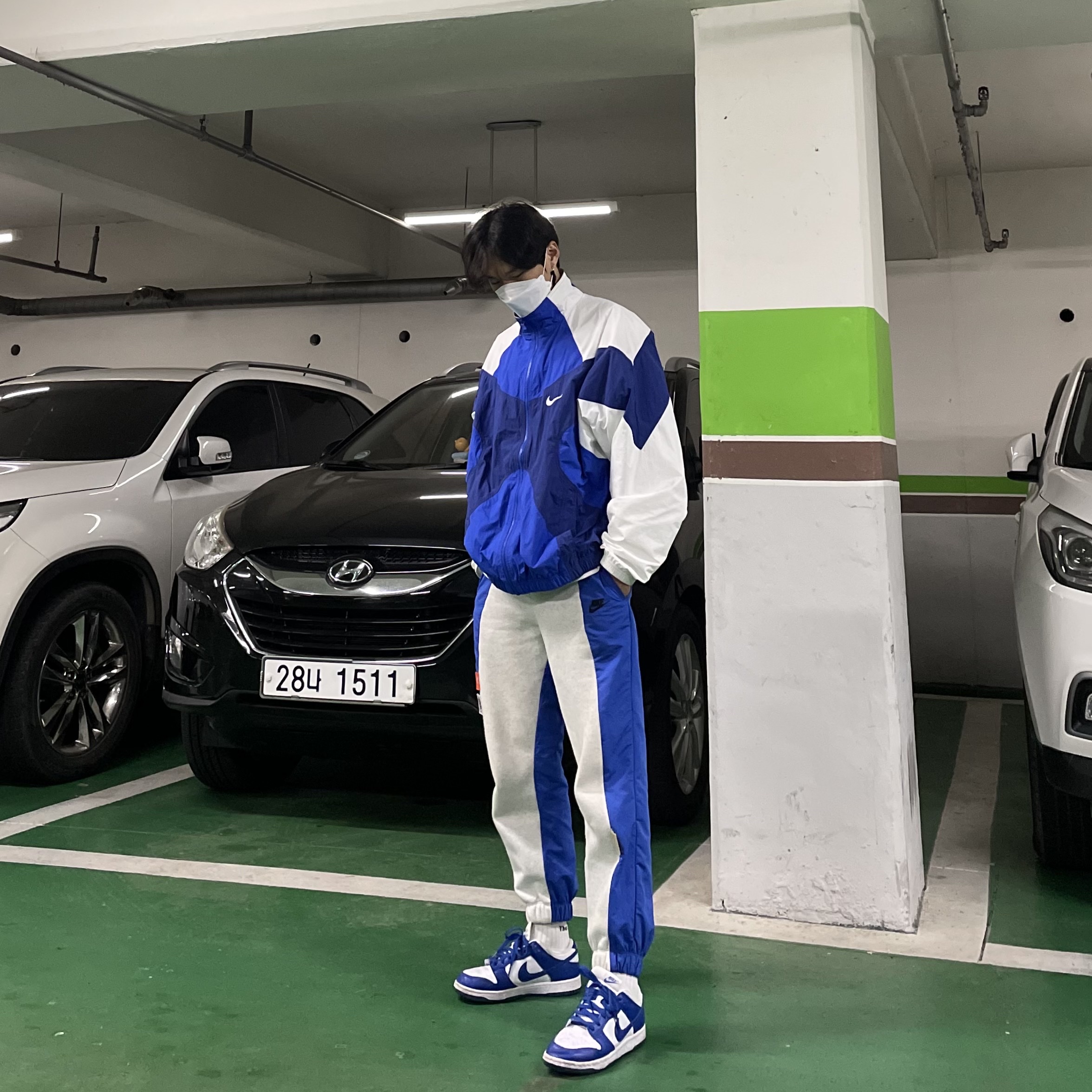 Nike Dunk Low SP Kentucky 2020 착용 스타일 - 1