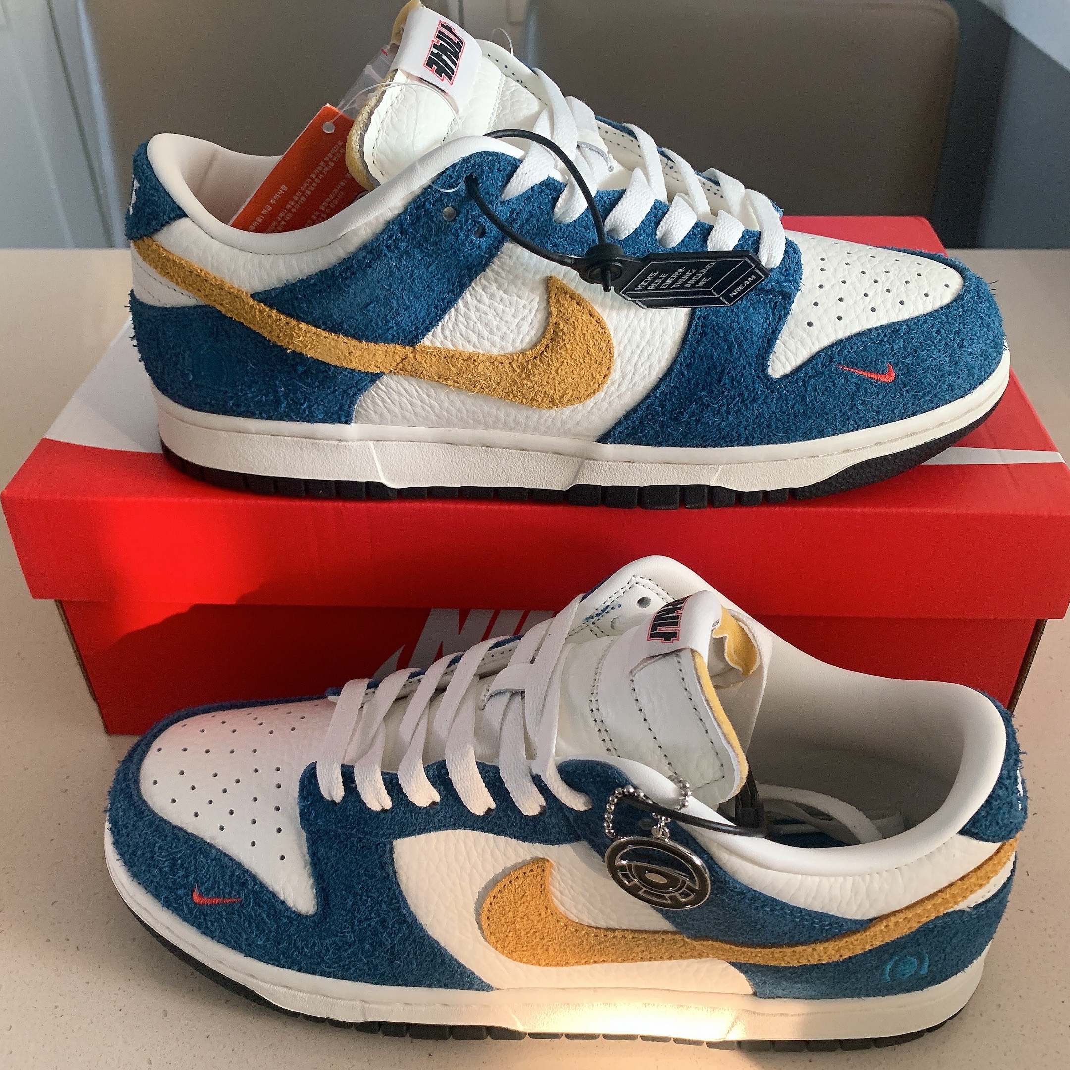 Nike x Kasina Dunk Low 80's Bus 착용 스타일