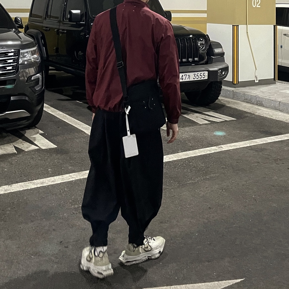 Nike x Matthew M Williams Zoom 004 Stone 착용 스타일