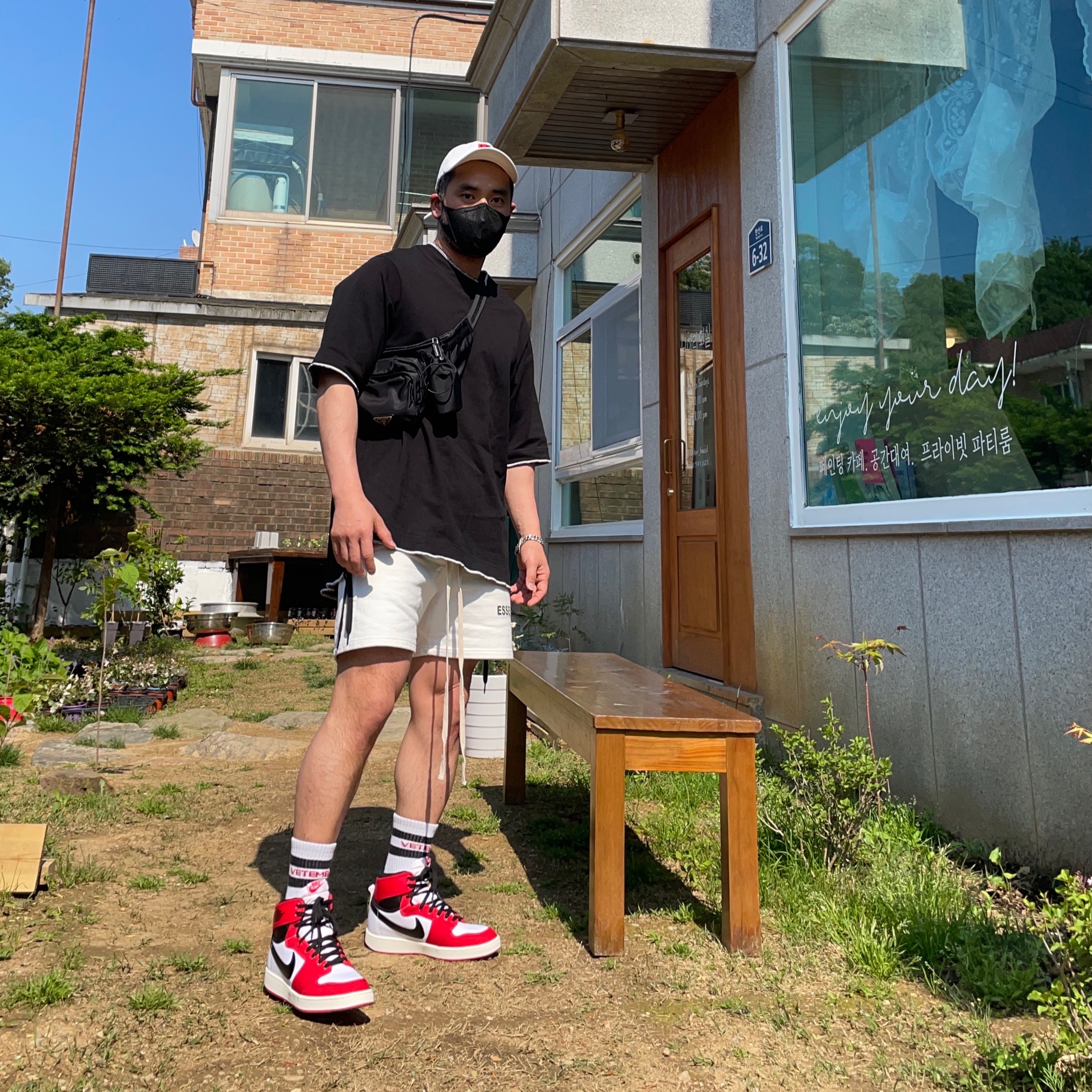 Jordan 1 KO Chicago 2021 착용 스타일