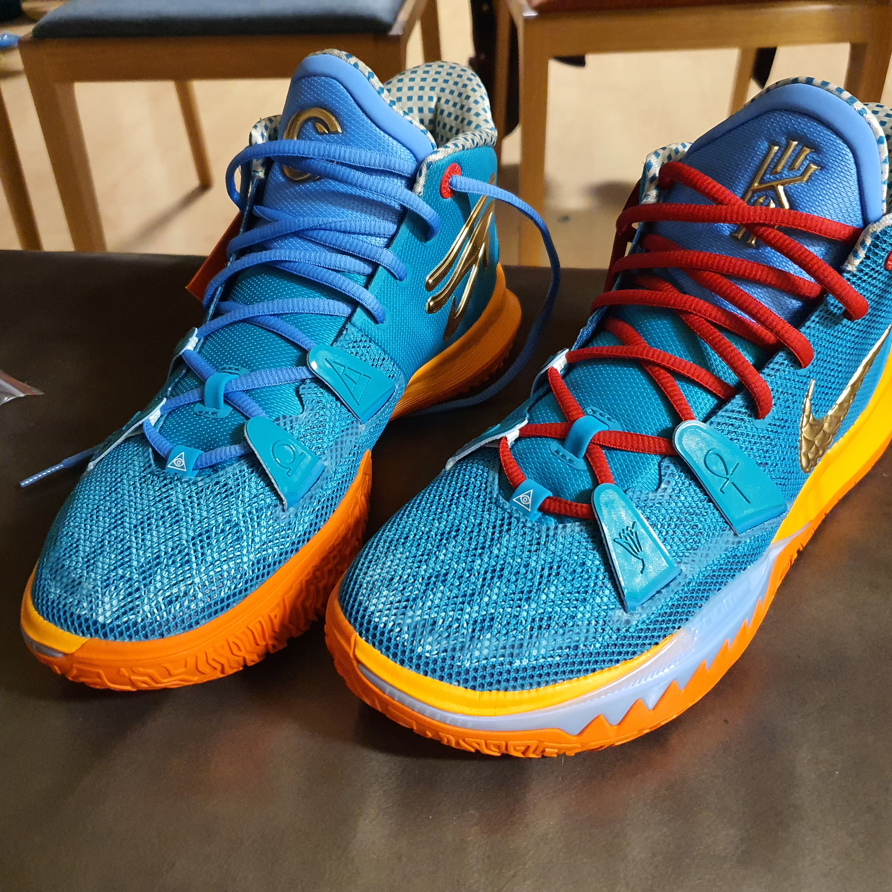 Nike x Concepts Kyrie 7 EP Horus 착용 스타일 - 1