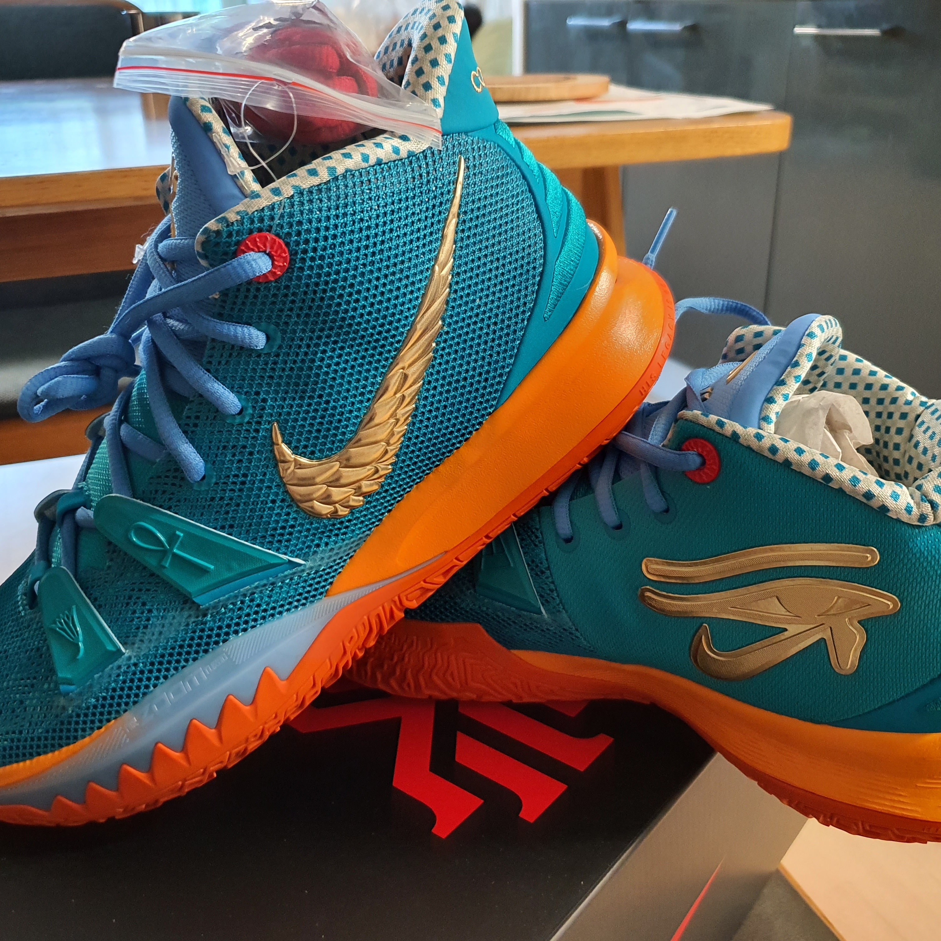 Nike x Concepts Kyrie 7 EP Horus 착용 스타일 - 2