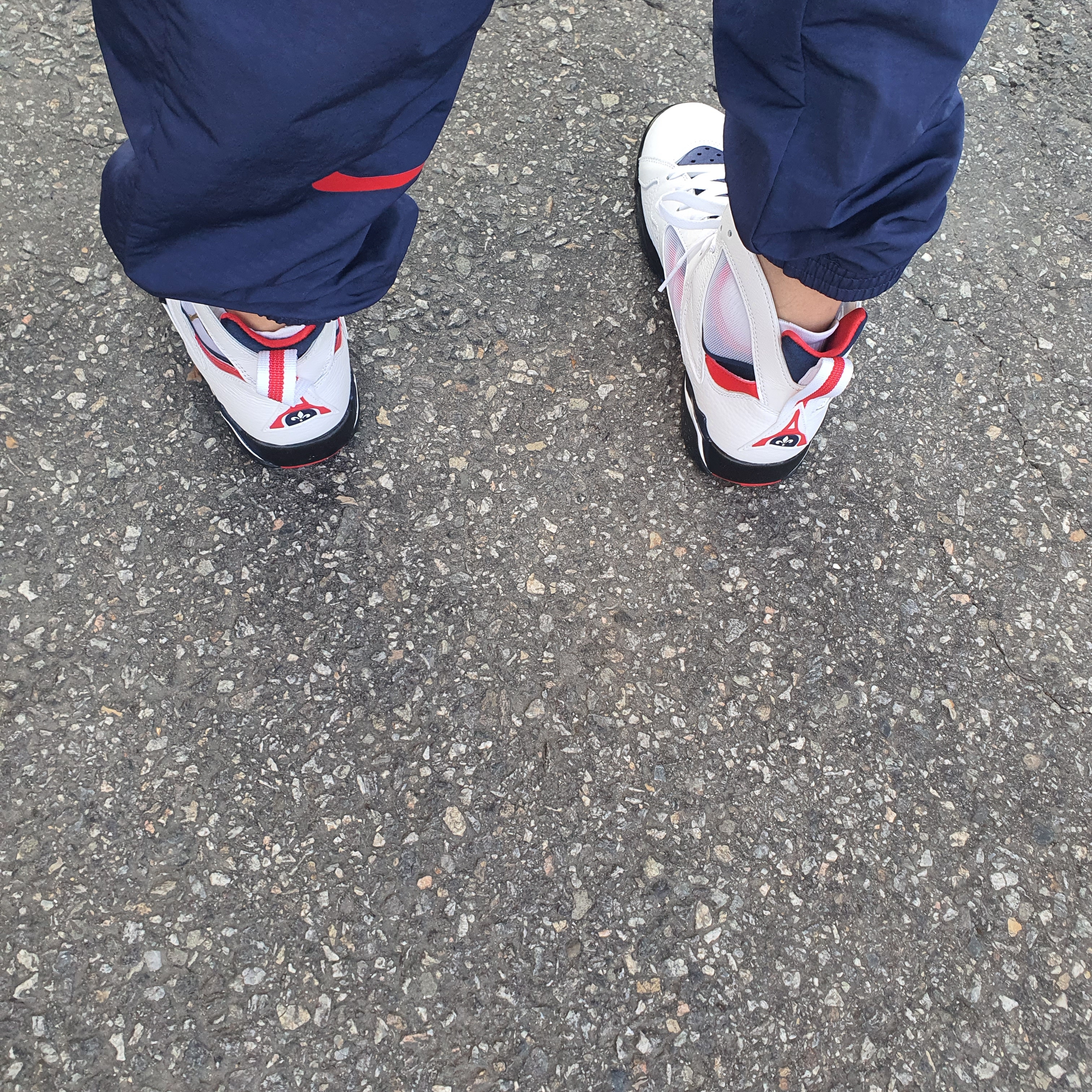 Jordan 7 x Paris Saint-Germain Retro 착용 스타일 - 4