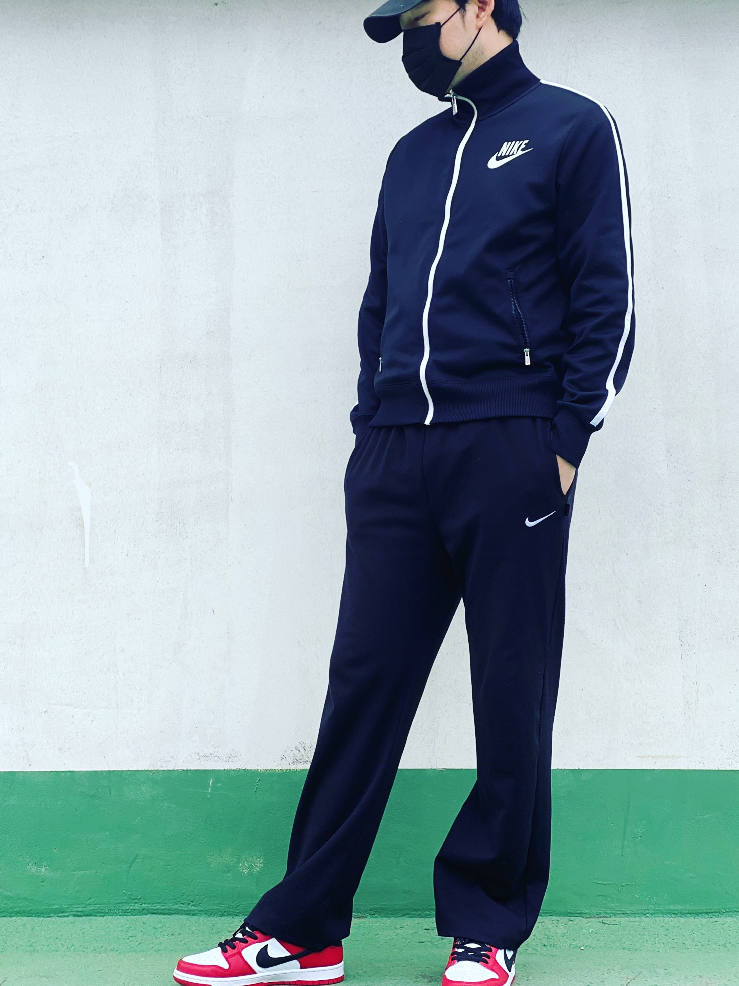 Nike SB Dunk Low Pro Chicago 착용 스타일