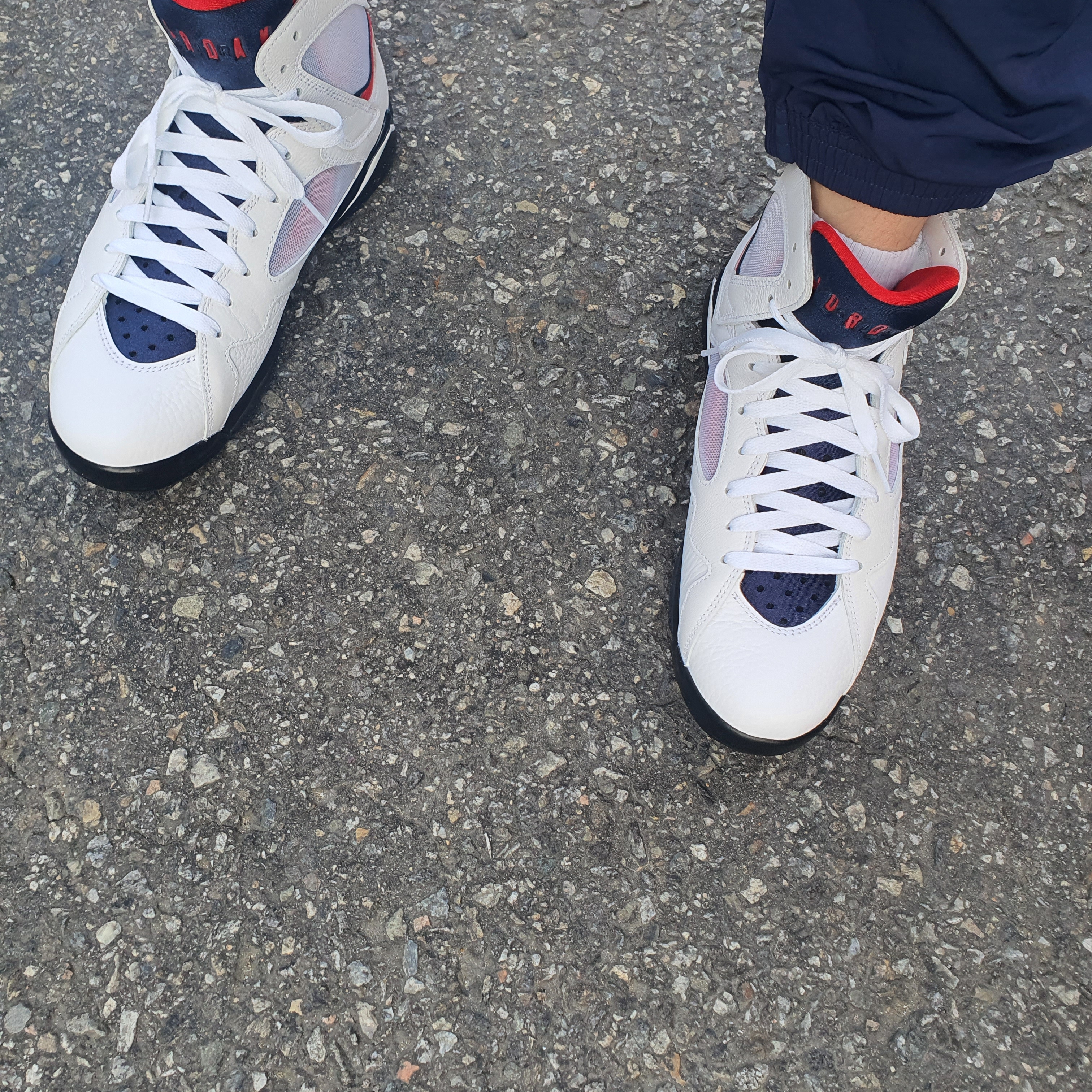 Jordan 7 x Paris Saint-Germain Retro 착용 스타일 - 2